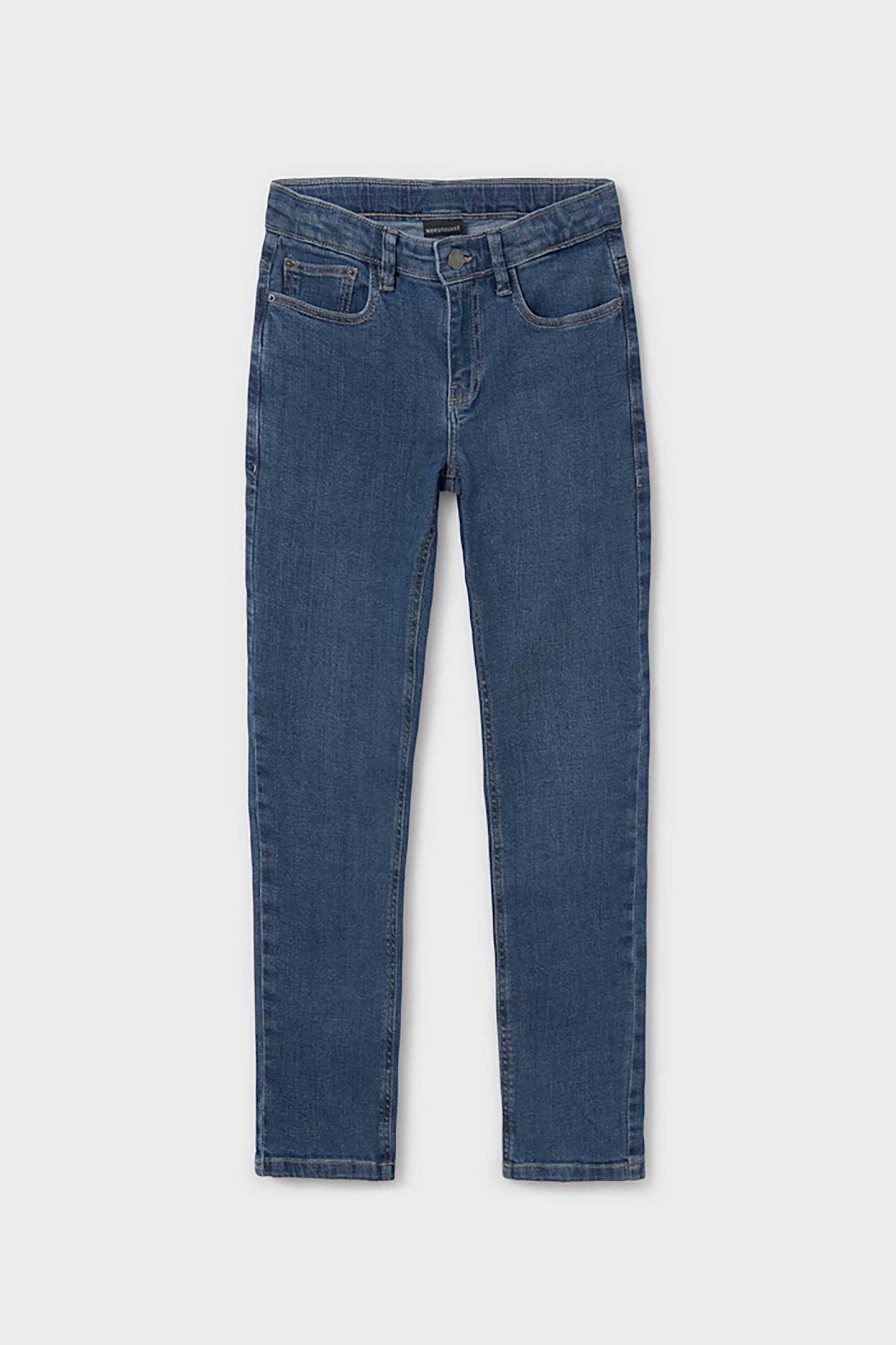 Mayoral παιδικό παντελόνι τζιν Straight Fit - 543-S25 Denim Blue