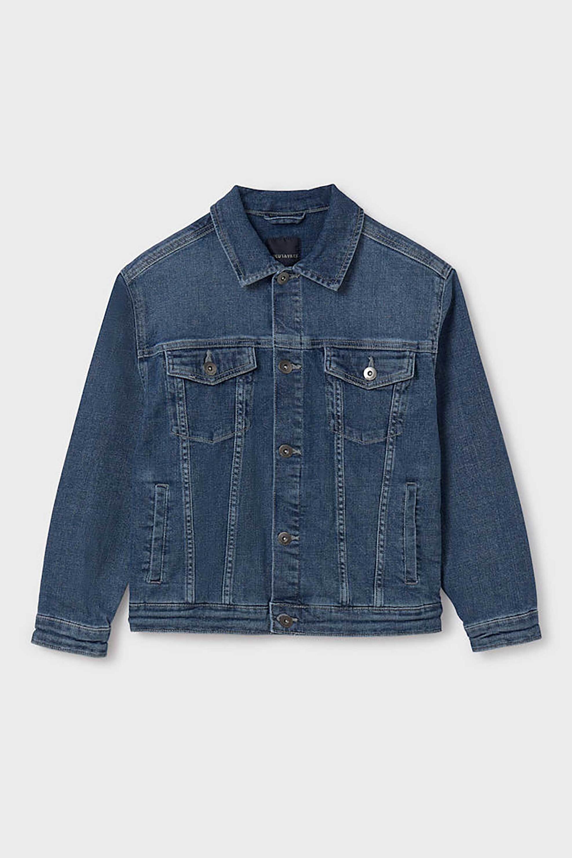 Mayoral παιδικό denim jacket - 6487-S25 Denim Blue