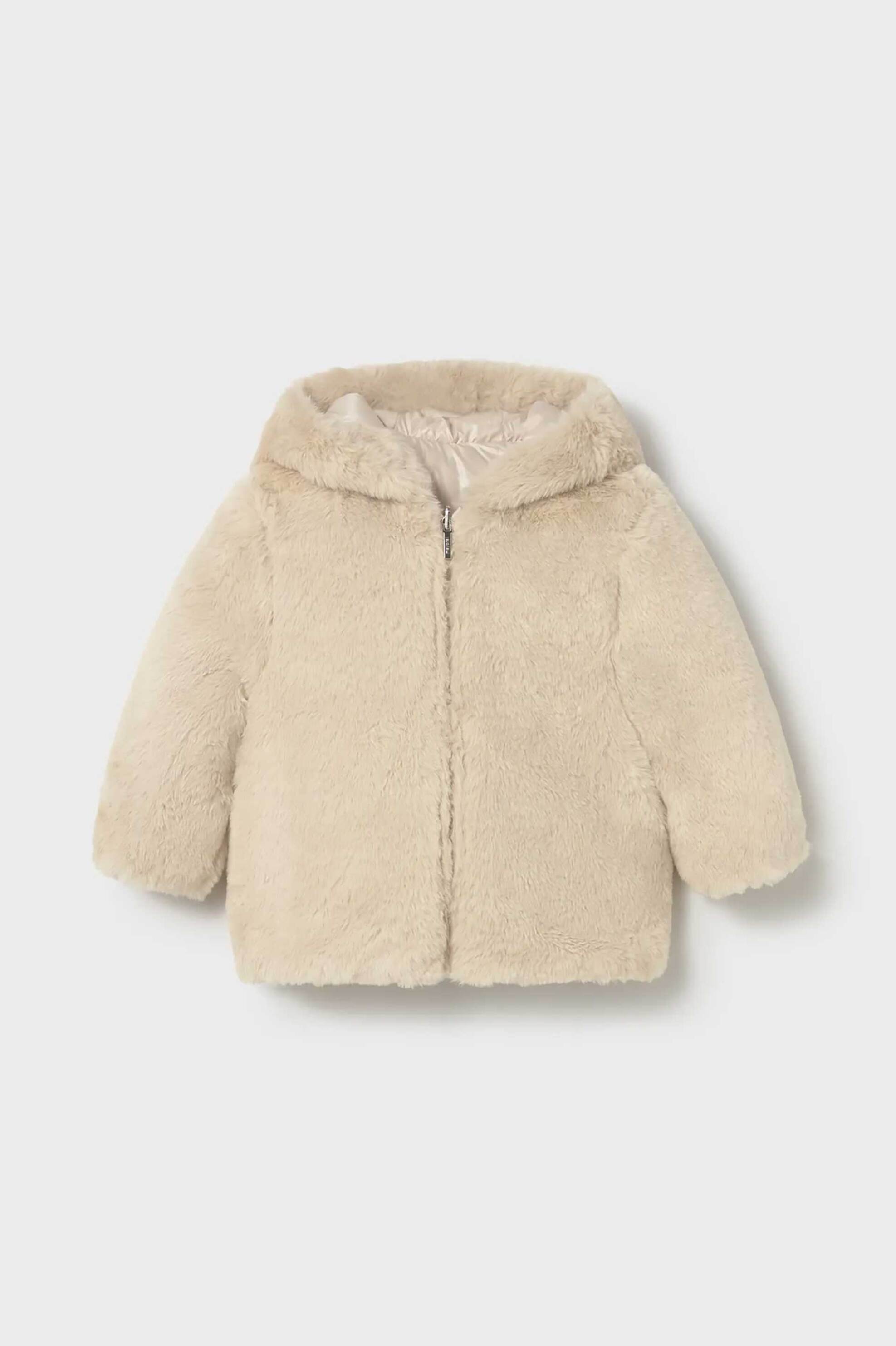 Mayoral βρεφικό μπουφάν με καπιτονέ σχέδιο - 2435-W26 Μπεζ φωτογραφία