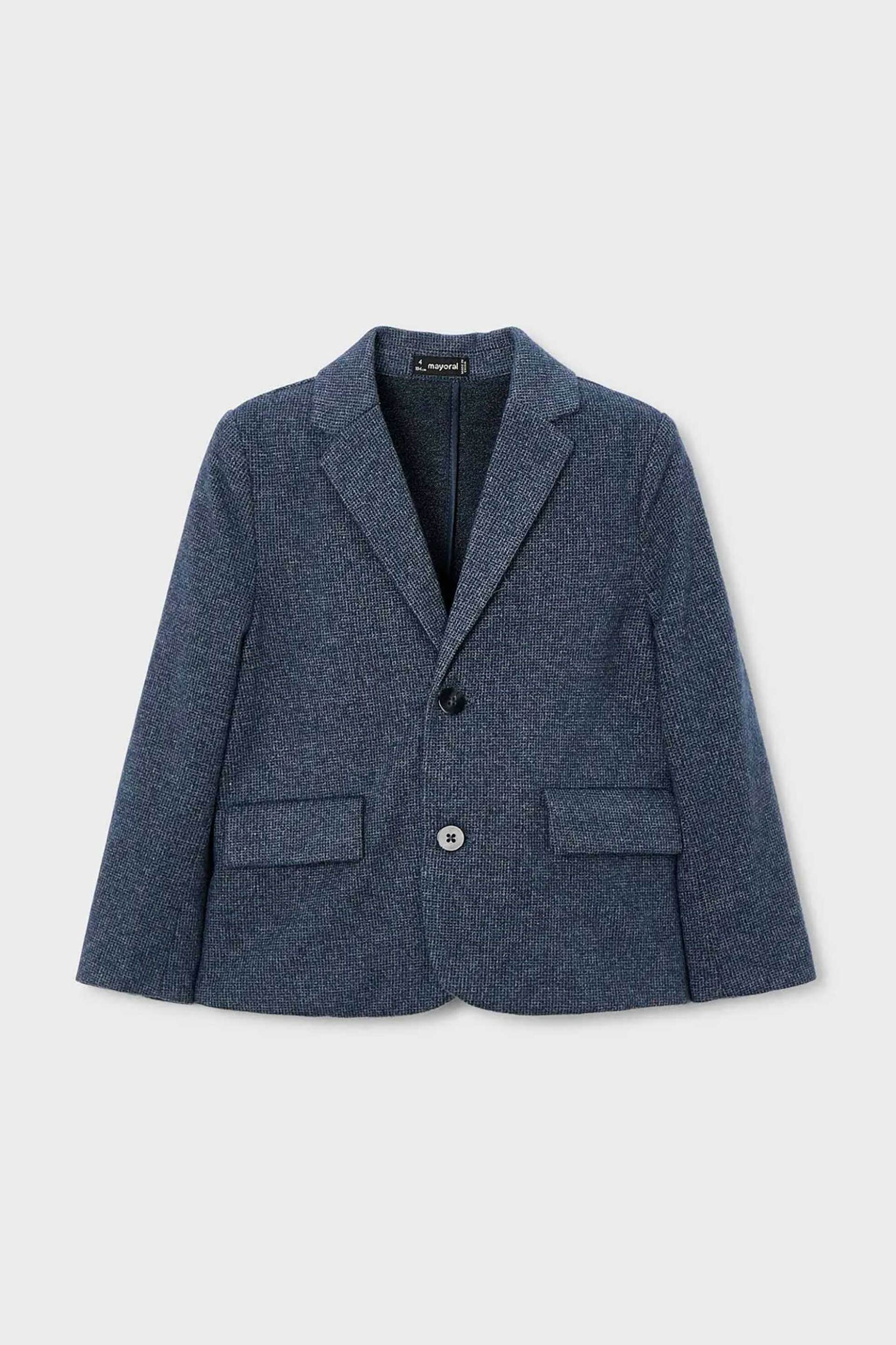 Mayoral παιδικό σακάκι - 4411-W26 Μπλε Σκούρο