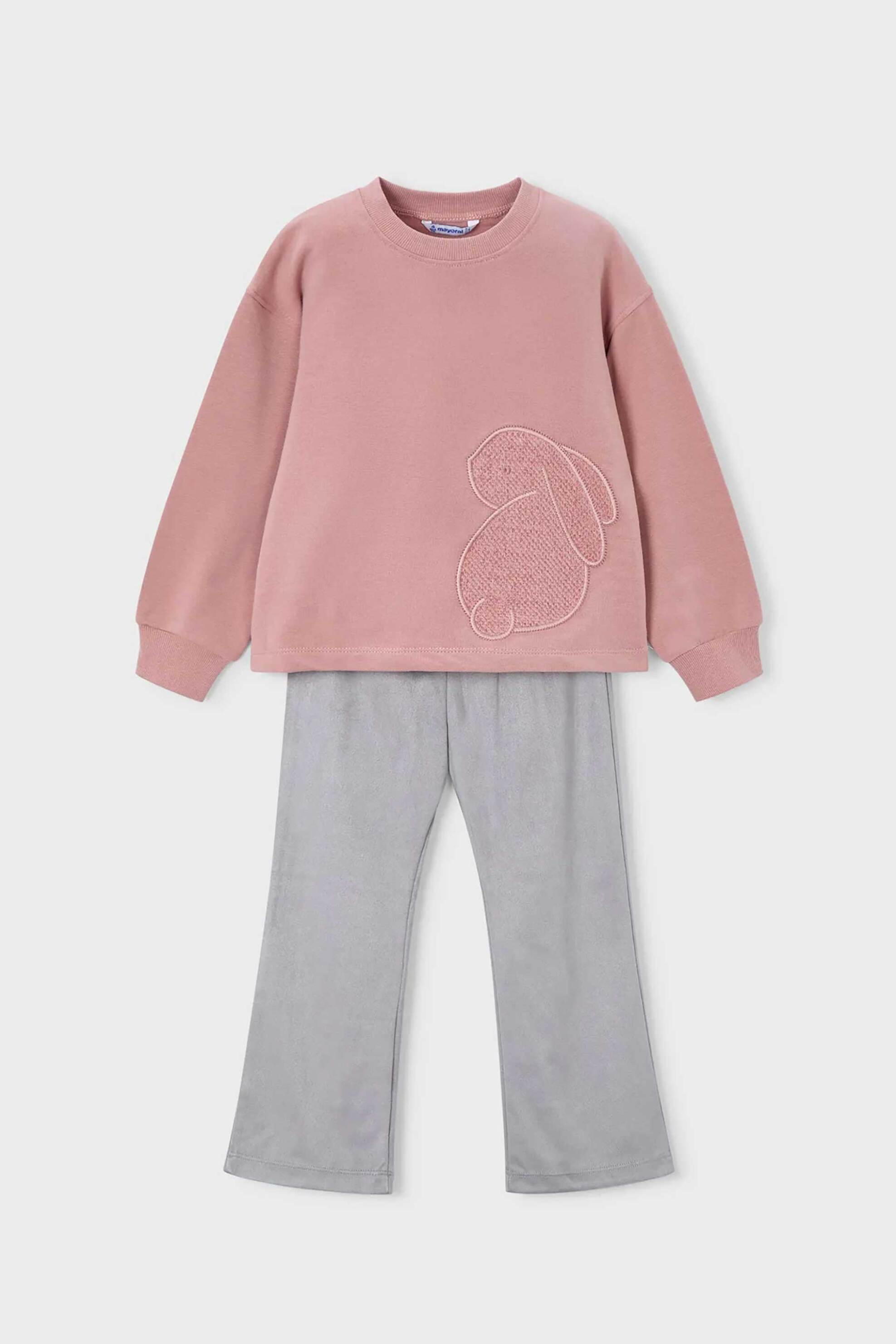 Mayoral παιδικό σετ μπλούζα με κολάν (2 τεμάχια) - 4721-W26 Ροζ