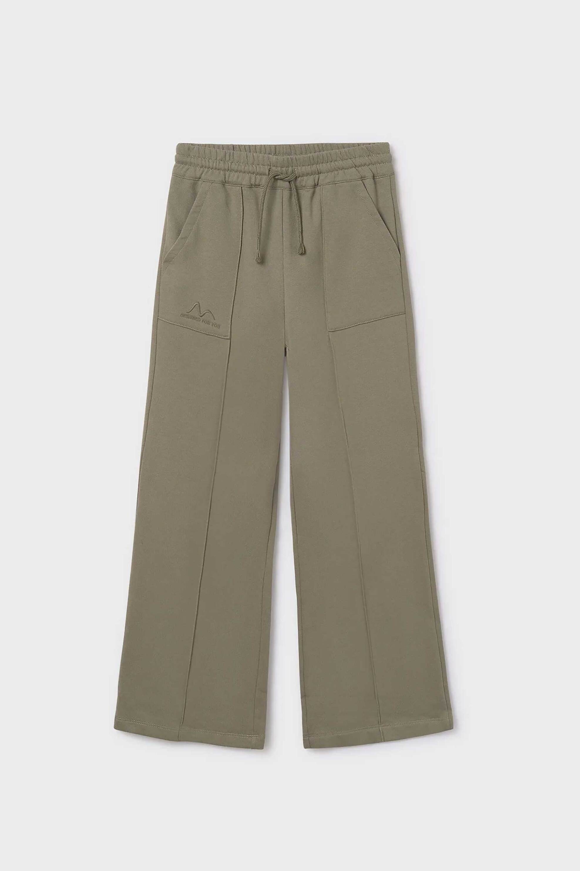 Mayoral παιδικό παντελόνι φόρμας με ελαστική μέση - 7579-W26 Λαδί φωτογραφία