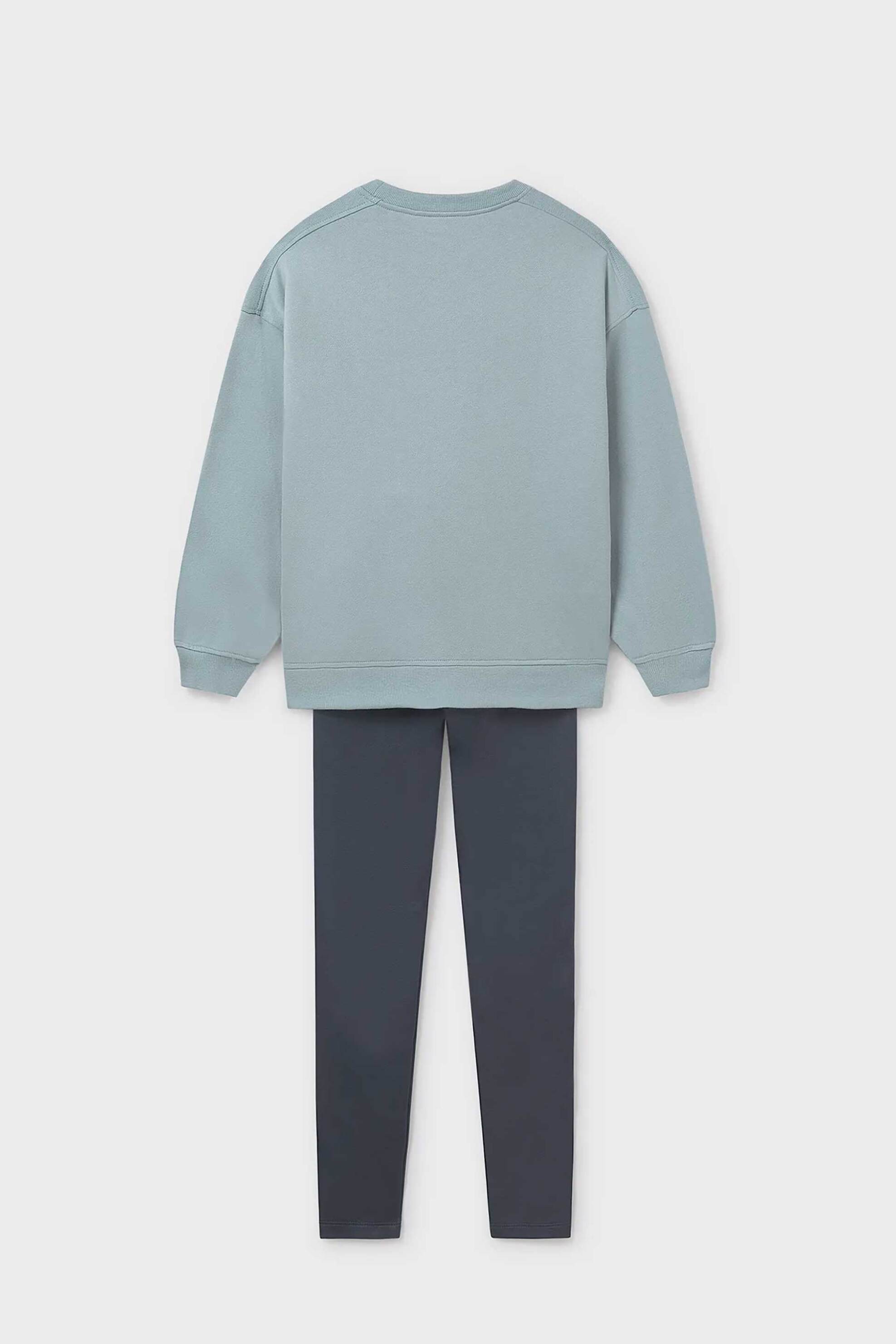 Mayoral παιδικό σετ μπλούζα με κολάν (2 τεμάχια) - 7759-W26 Μπλε φωτογραφία