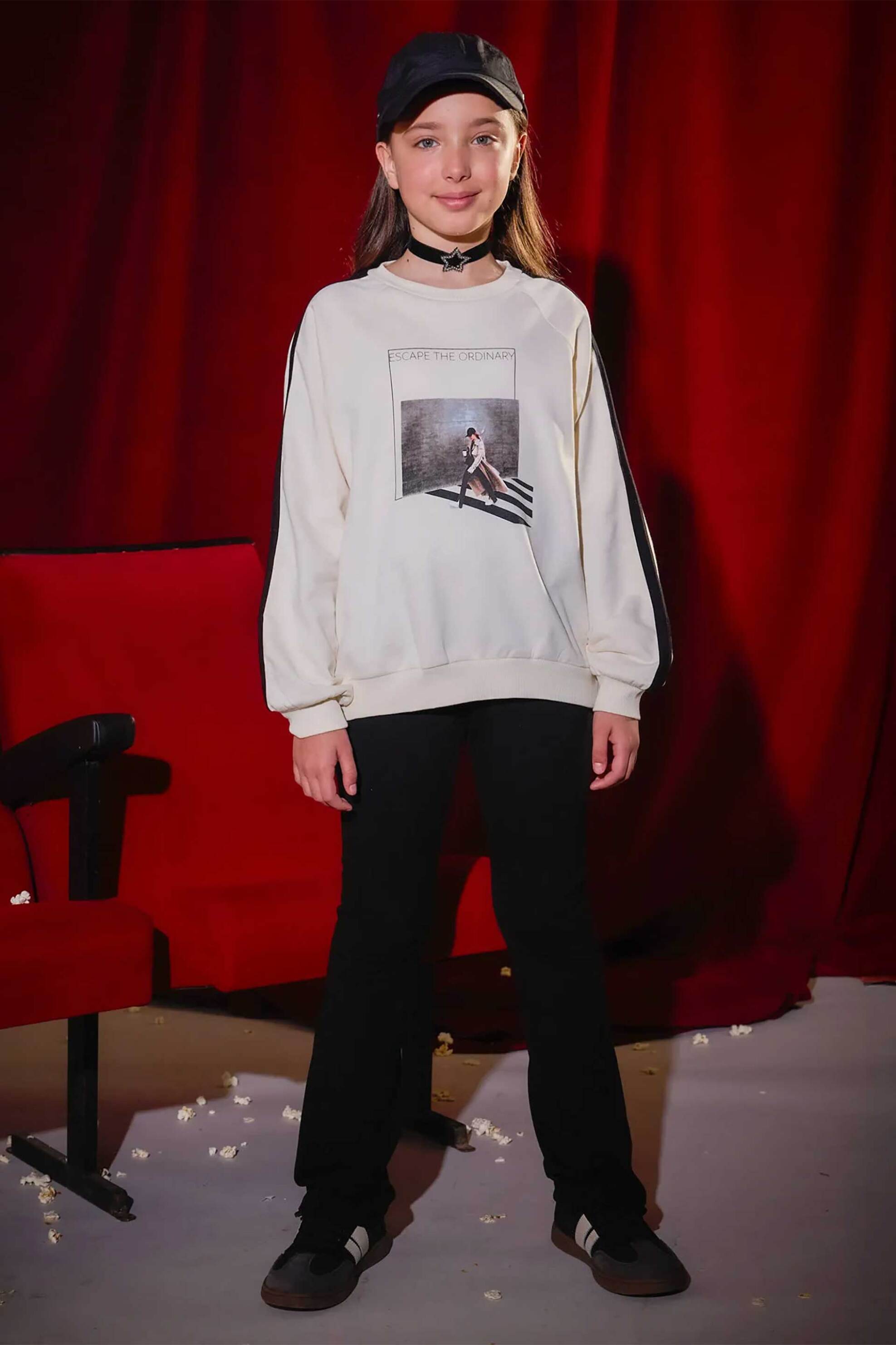 Mayoral παιδικό σετ μπλούζα με κολάν (2 τεμάχια) - 7760-W26 Μαύρο