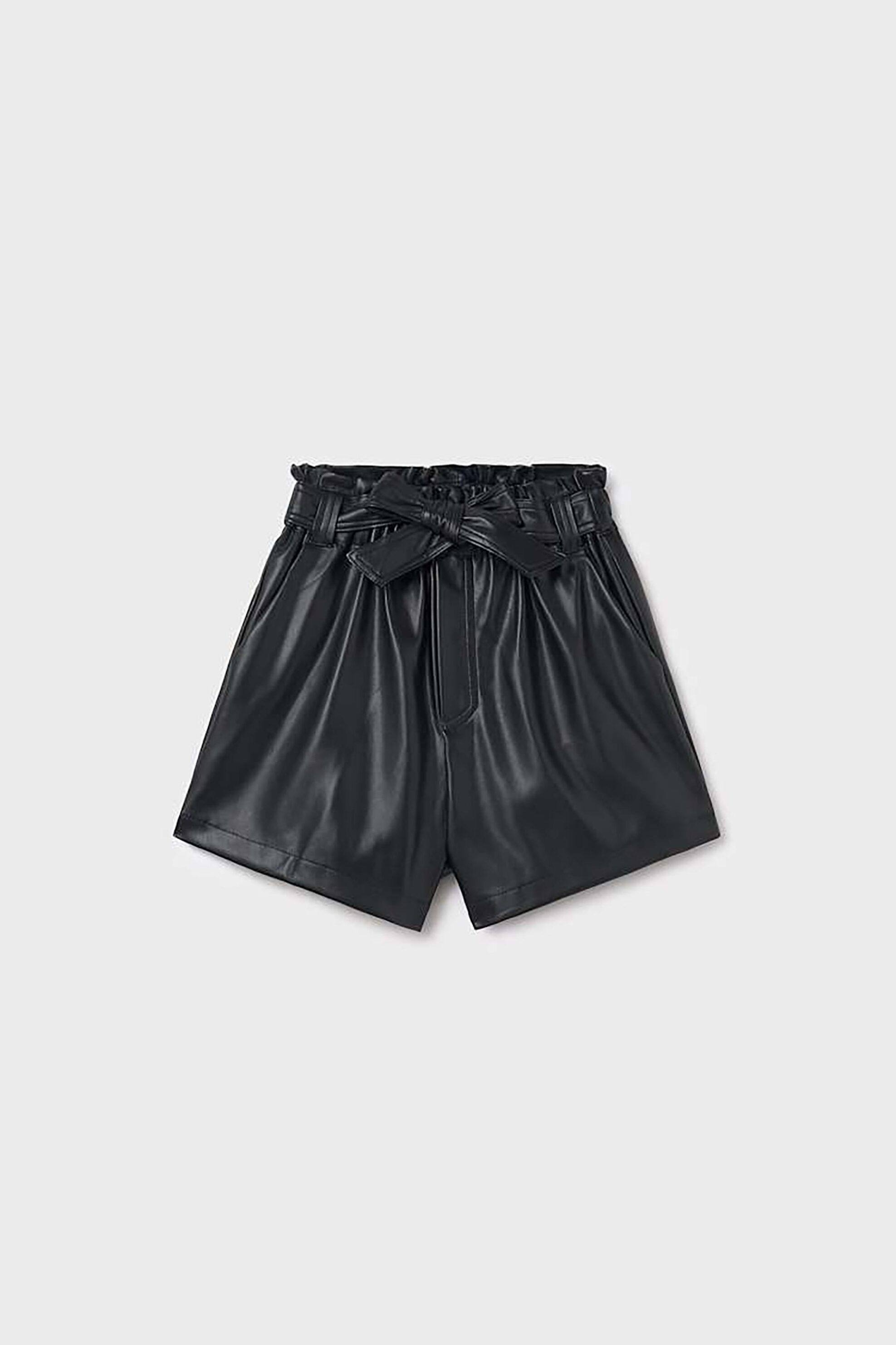 Mayoral παιδικό σορτς μονόχρωμο - 7218-W26 Μαύρο