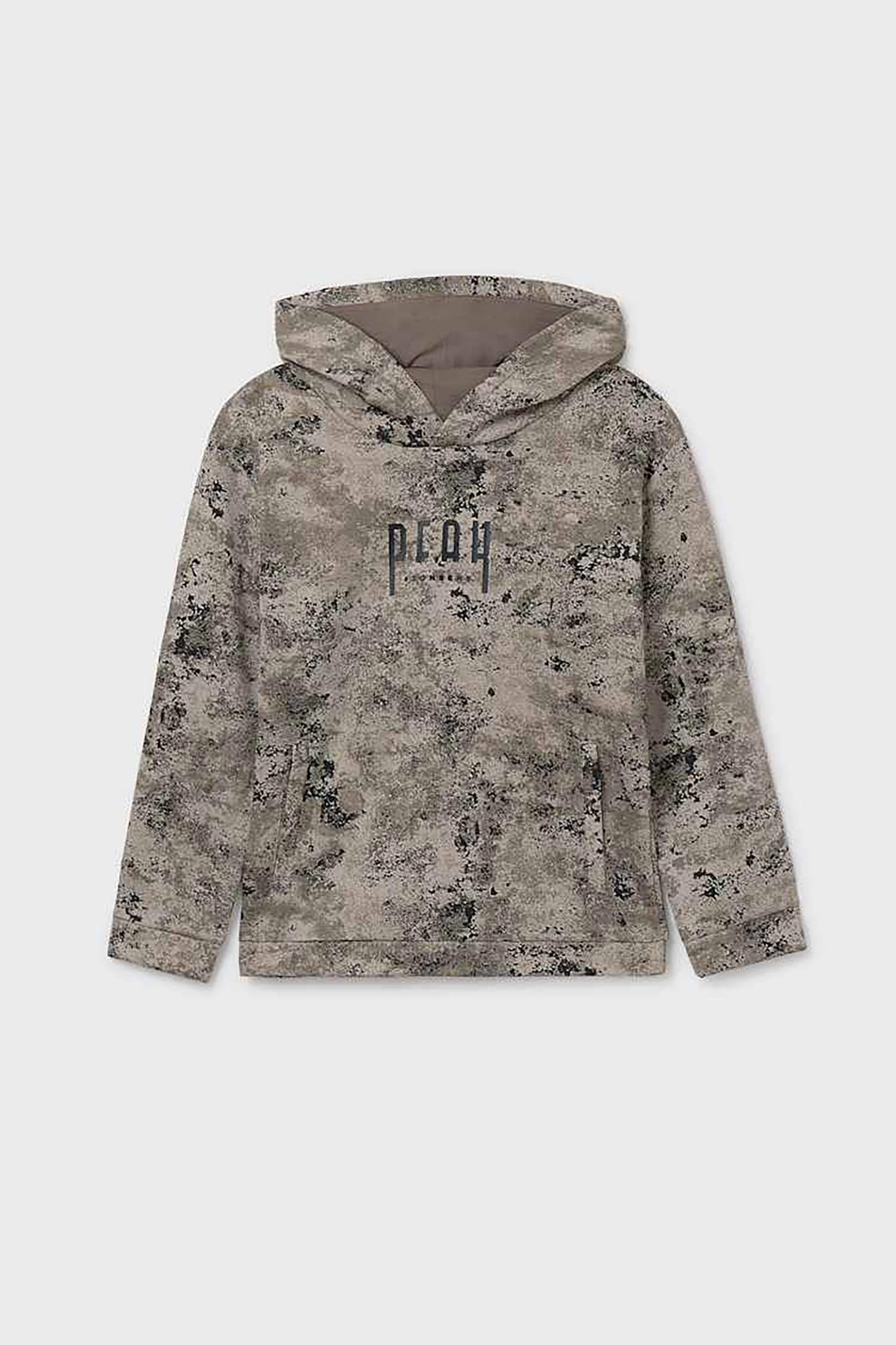 Mayoral παιδική μπλούζα φούτερ με all-over print - 7404-W26 Μπεζ