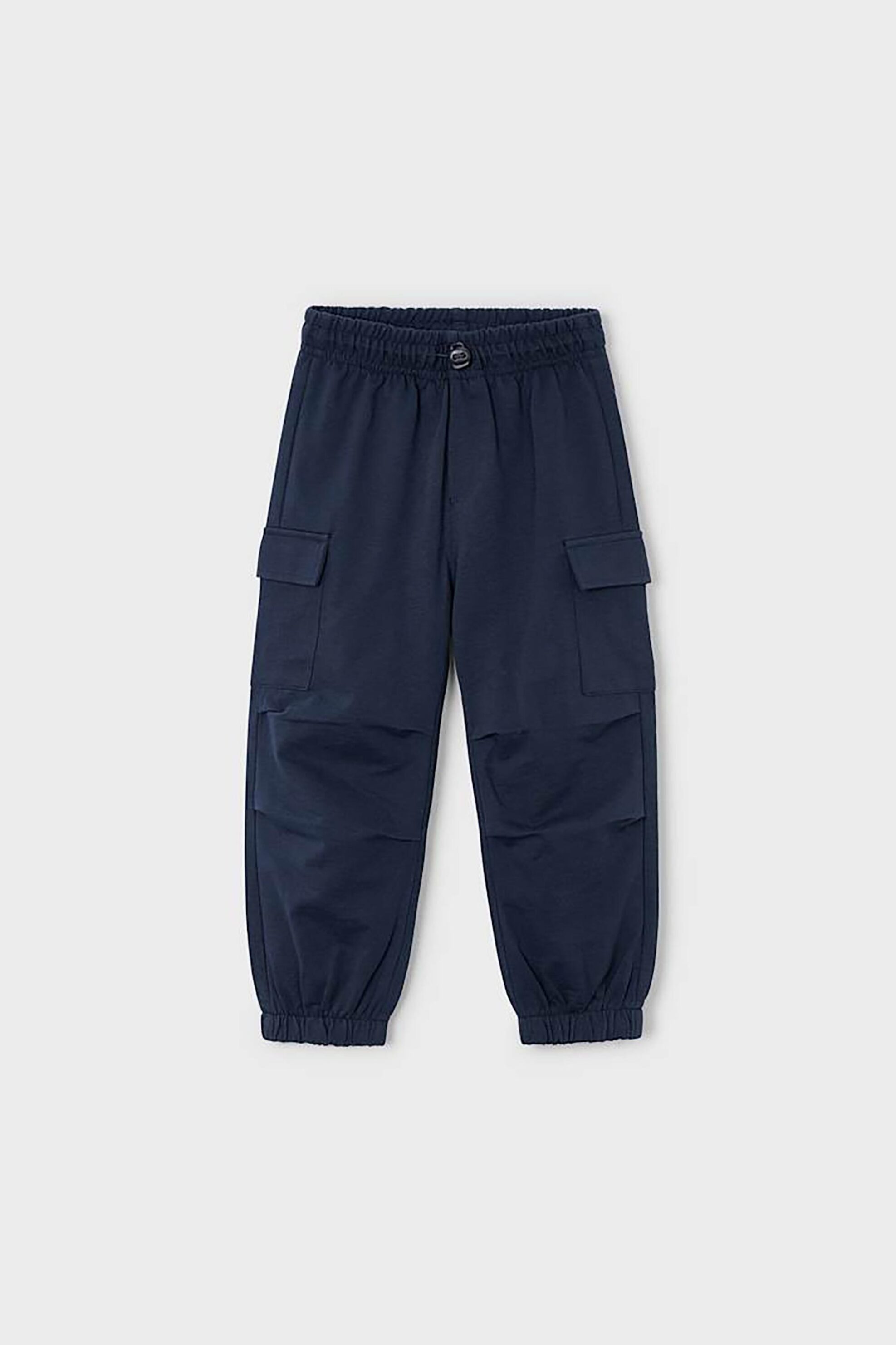 Mayoral παιδικό παντελόνι cargo μονόχρωμο βαμβακερό - 4556-W26 Μπλε Σκούρο