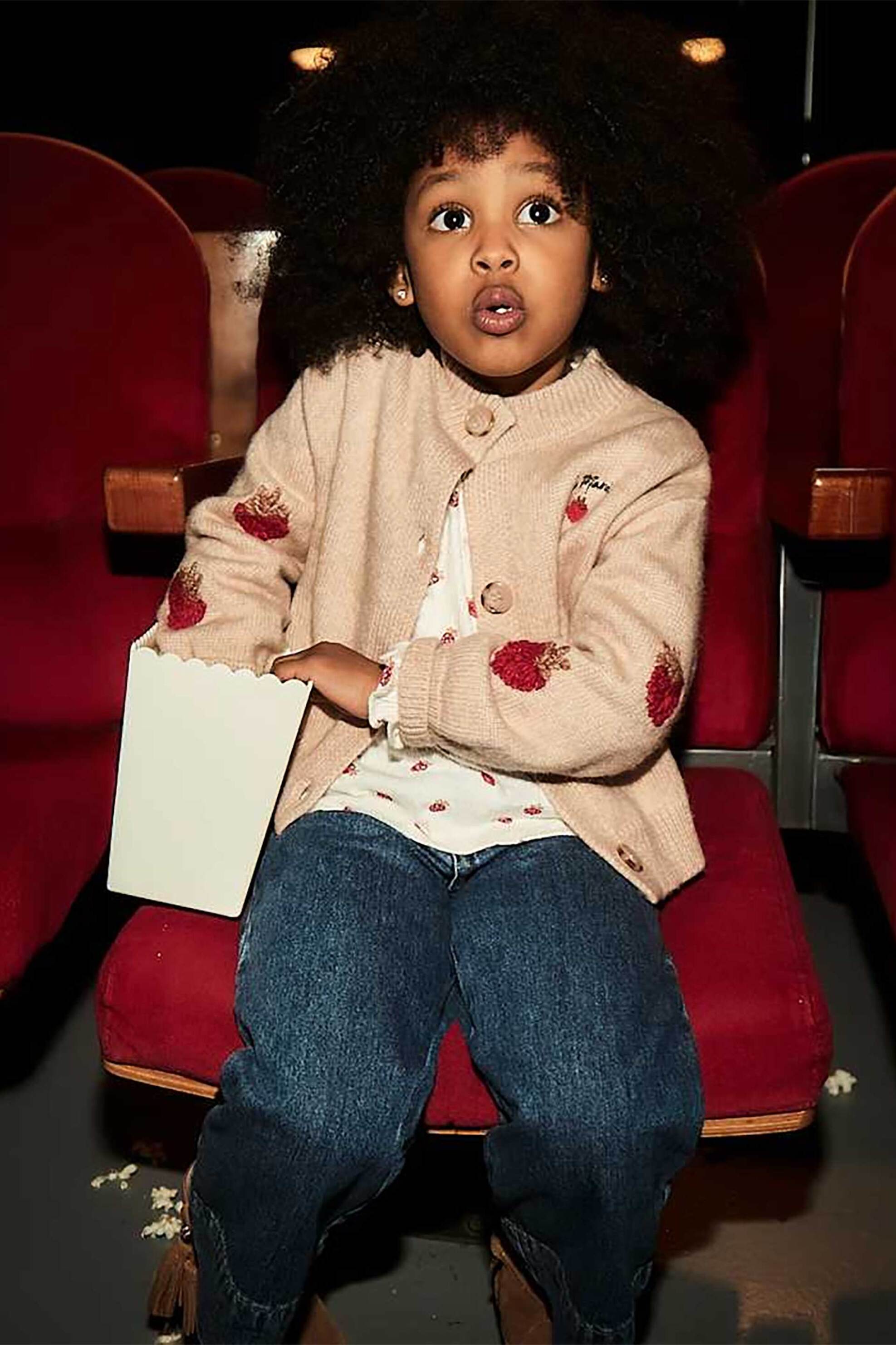 Mayoral παιδικό τζιν παντελόνι Wide Leg - 4578-W26 Μπλε Σκούρο