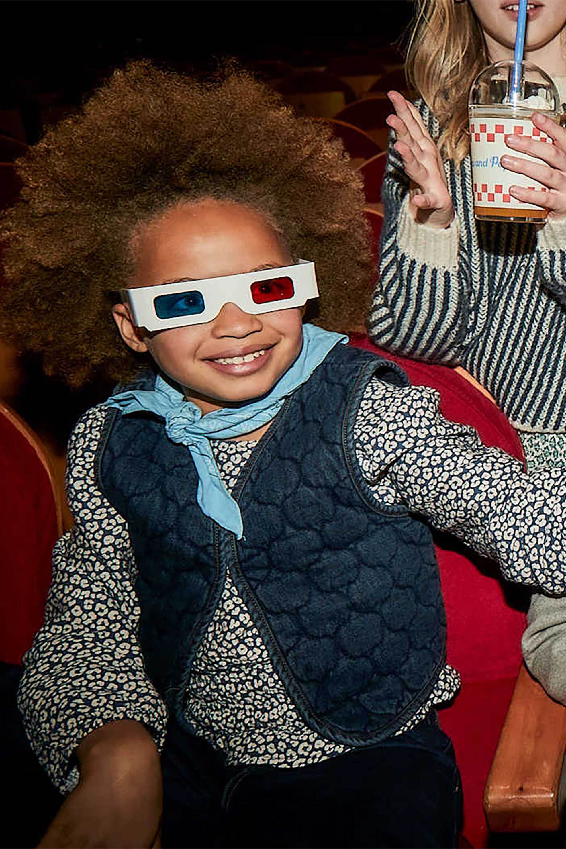 Mayoral παιδικό denim γιλέκο - 7319-W26 Μπλε Σκούρο