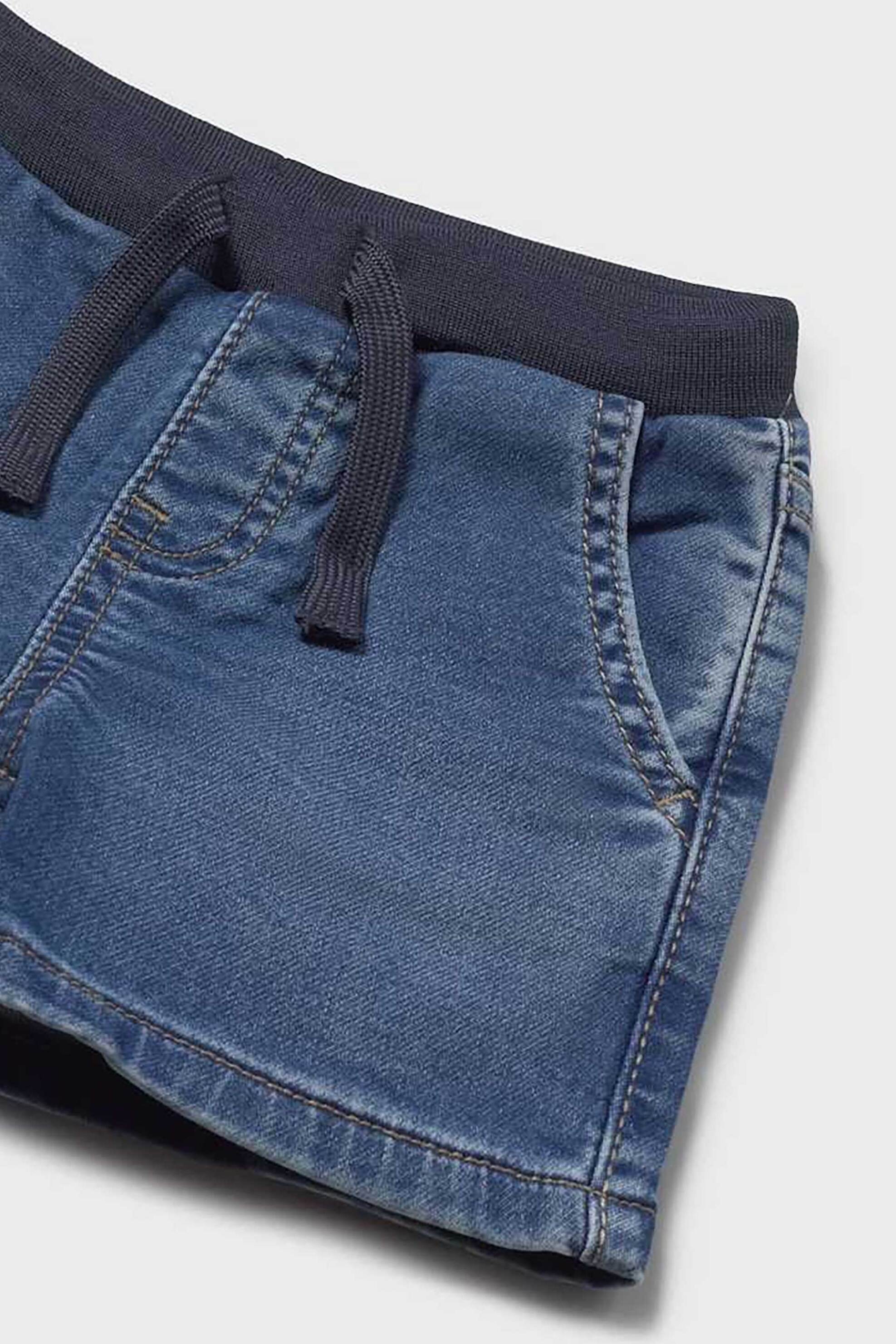 Mayoral βρεφικό denim σορτς - 1221-S26 Denim Blue φωτογραφία