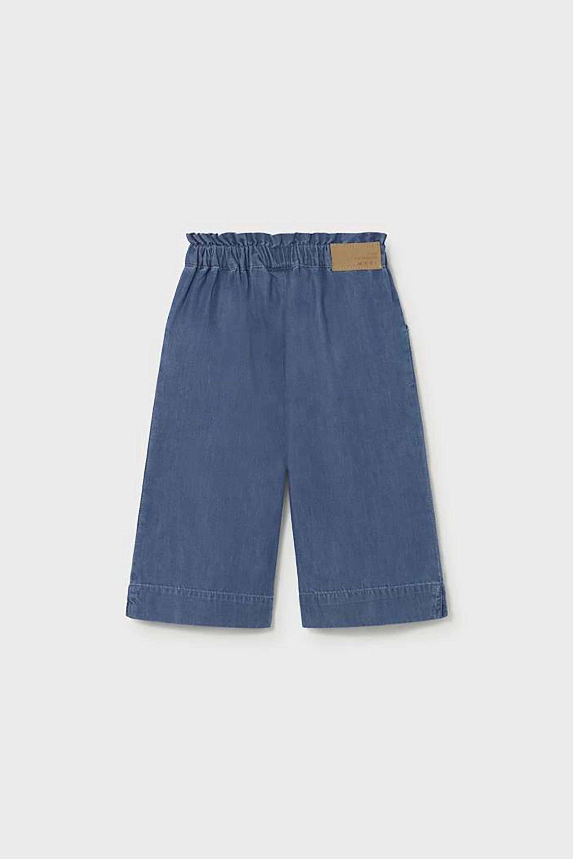 Mayoral βρεφικό παντελόνι με ελαστική μέση - 1526-S26 Μπλε Σκούρο φωτογραφία