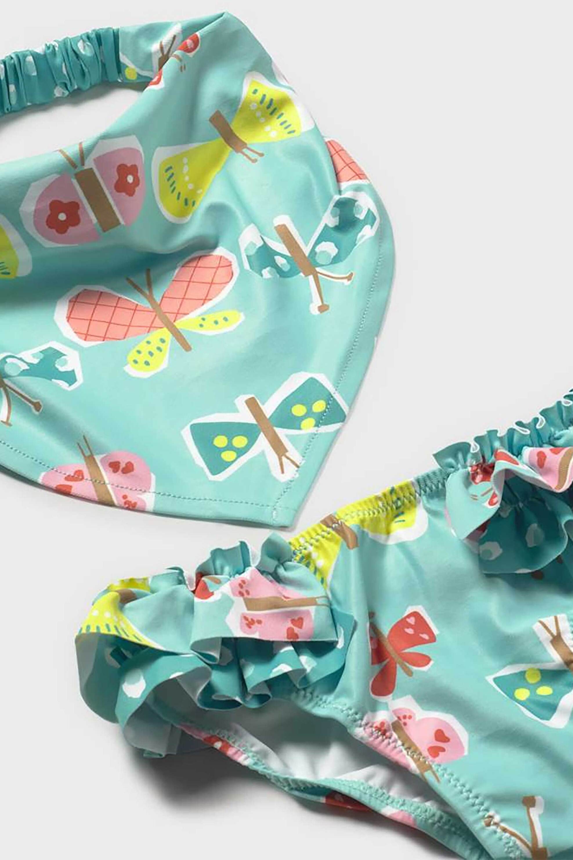Mayoral βρεφικό μαγιό μονοκίνι και μπαντάνα με all-over print - 1657-S26 Τυρκουάζ φωτογραφία