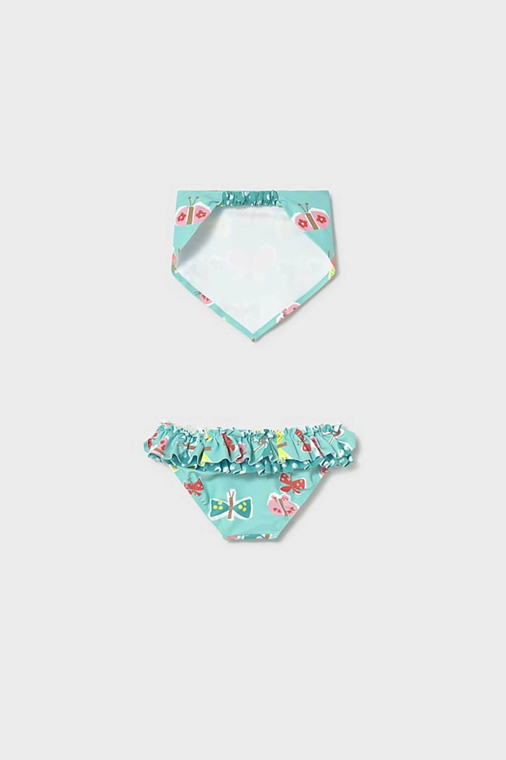 Mayoral βρεφικό μαγιό μονοκίνι και μπαντάνα με all-over print - 1657-S26 Τυρκουάζ φωτογραφία