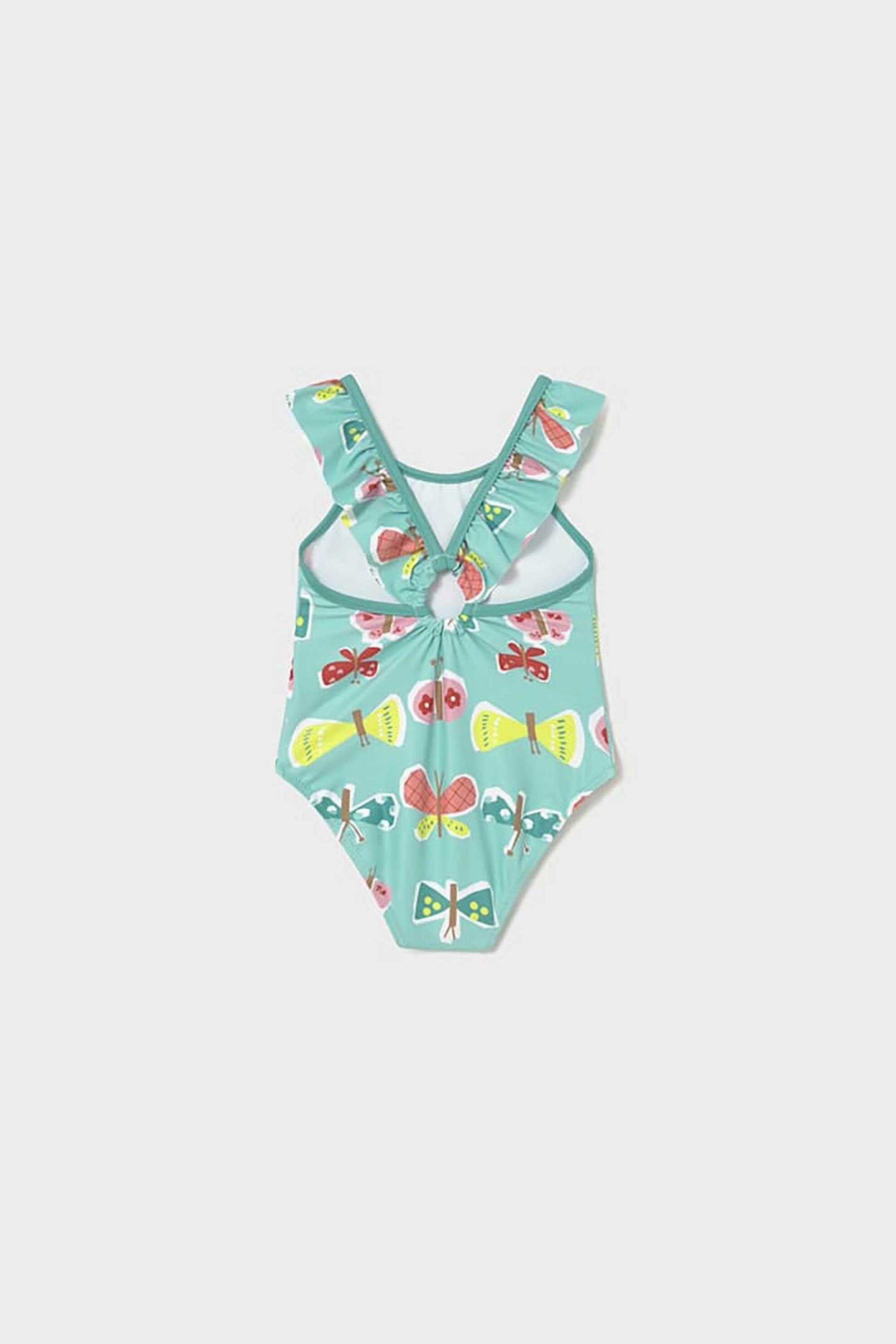 Mayoral βρεφικό ολόσωμο μαγιό με all-over print - 1754-S26 Τυρκουάζ φωτογραφία