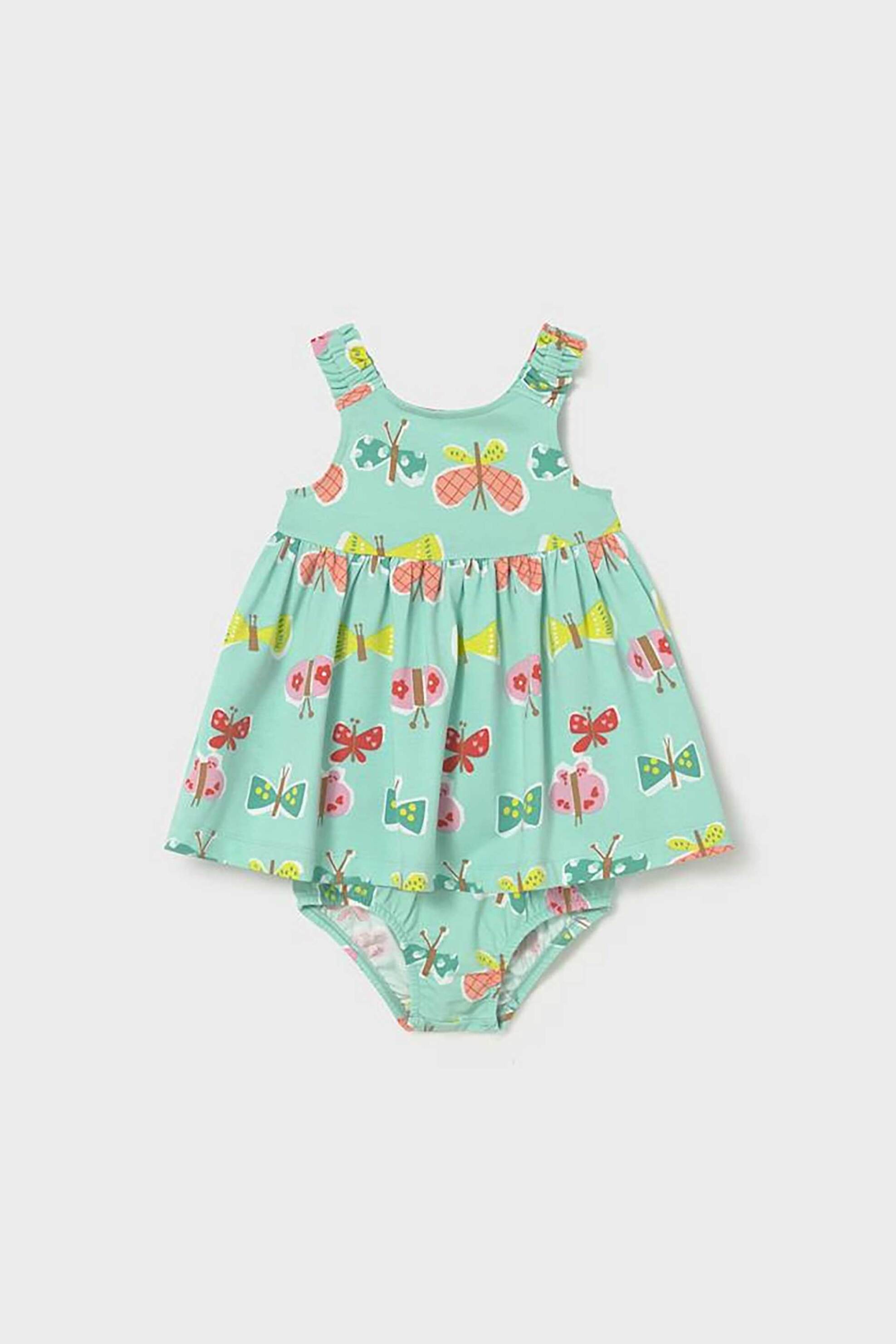 MAYORAL Mayoral βρεφικό ολόσωμο μαγιό με all-over print - 1927-S26 Τυρκουάζ