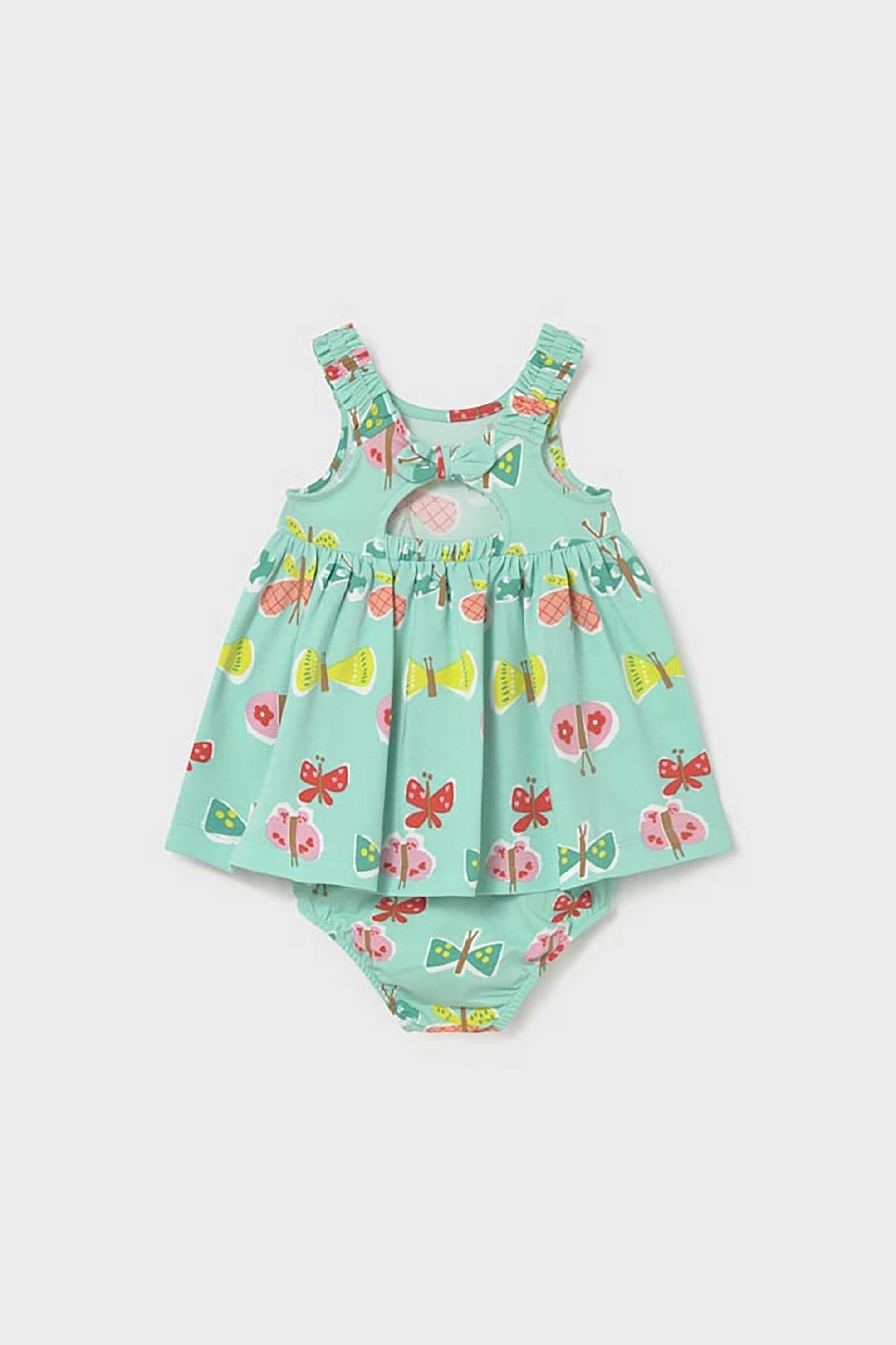 Mayoral βρεφικό ολόσωμο μαγιό με all-over print - 1927-S26 Τυρκουάζ φωτογραφία