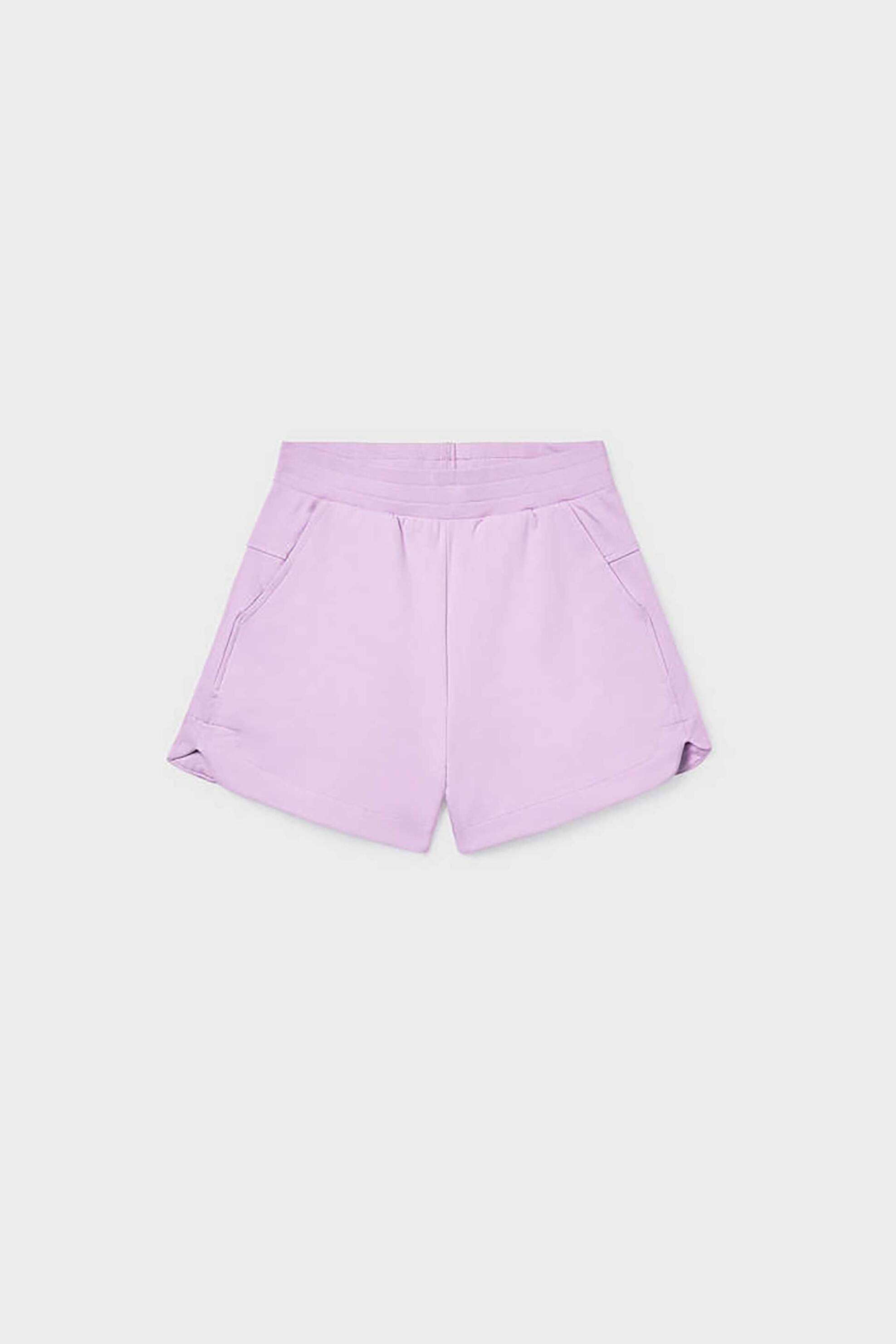 Mayoral παιδικό σορτς μονόχρωμο - 272-S26 Λιλά