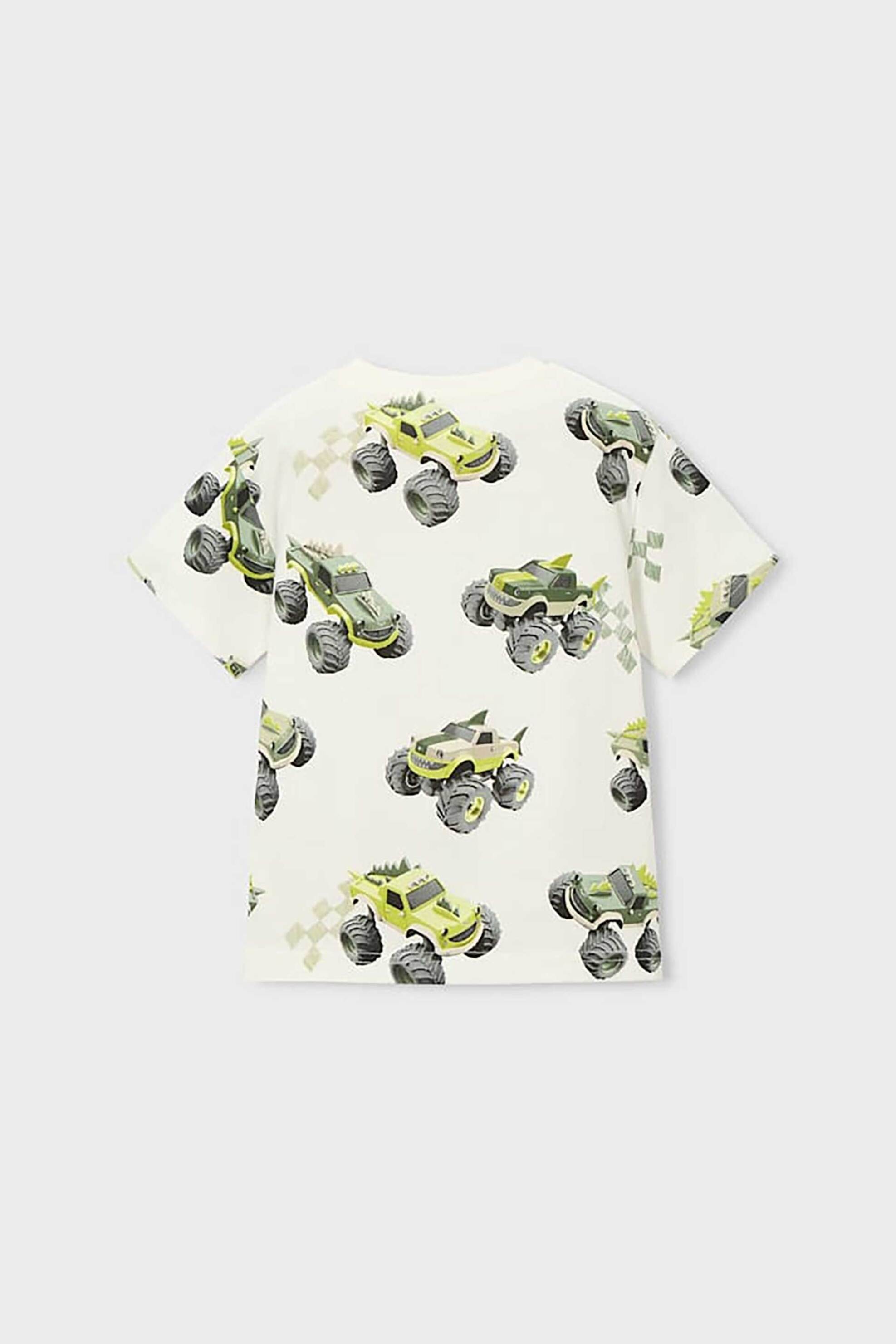 Mayoral Παιδική Μπλούζα με All-Over Print - 3068-S26 Εκρού