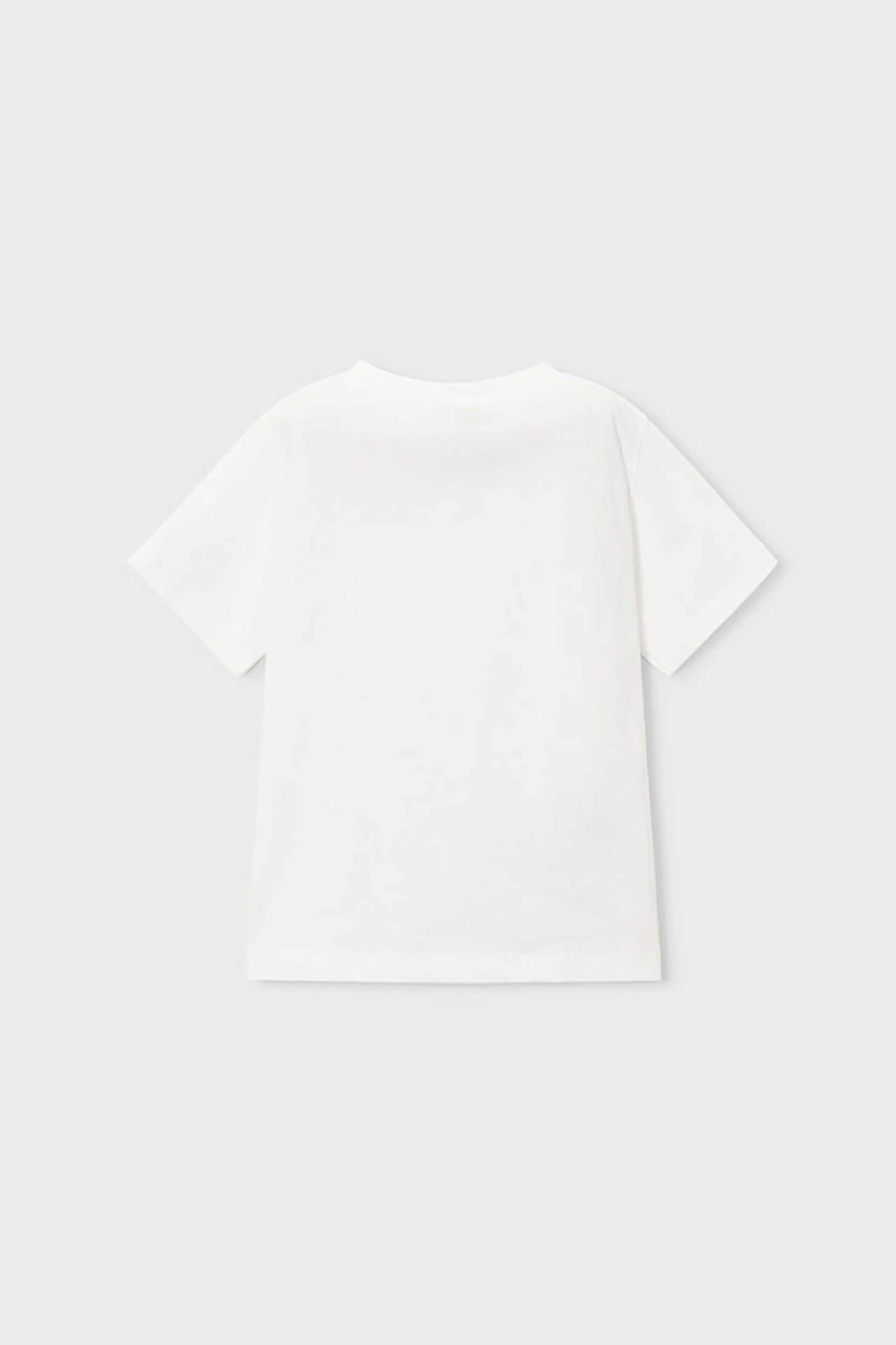 Mayoral Παιδική Μπλούζα με Print - 3081-S26 Λευκό