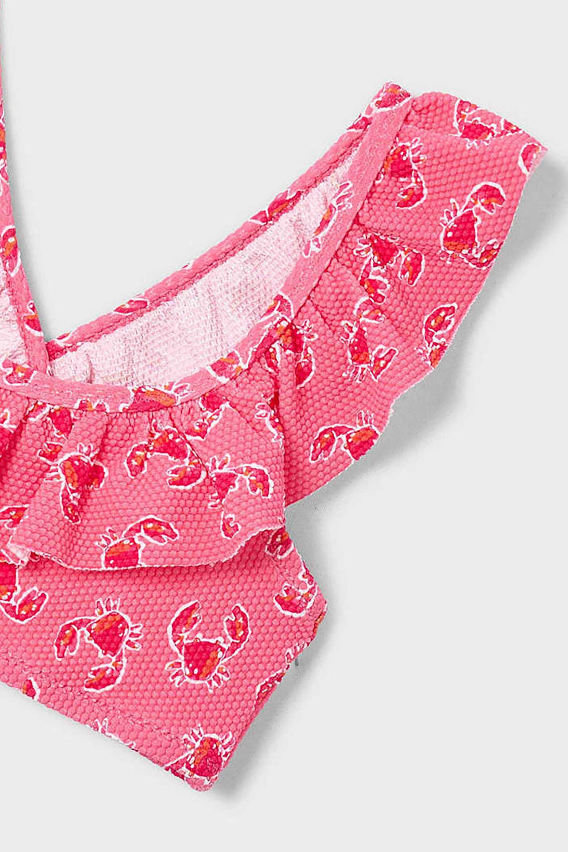 Mayoral παιδικό σετ μπικίνι (2 τεμάχια) - 3734-S26 Ροζ φωτογραφία