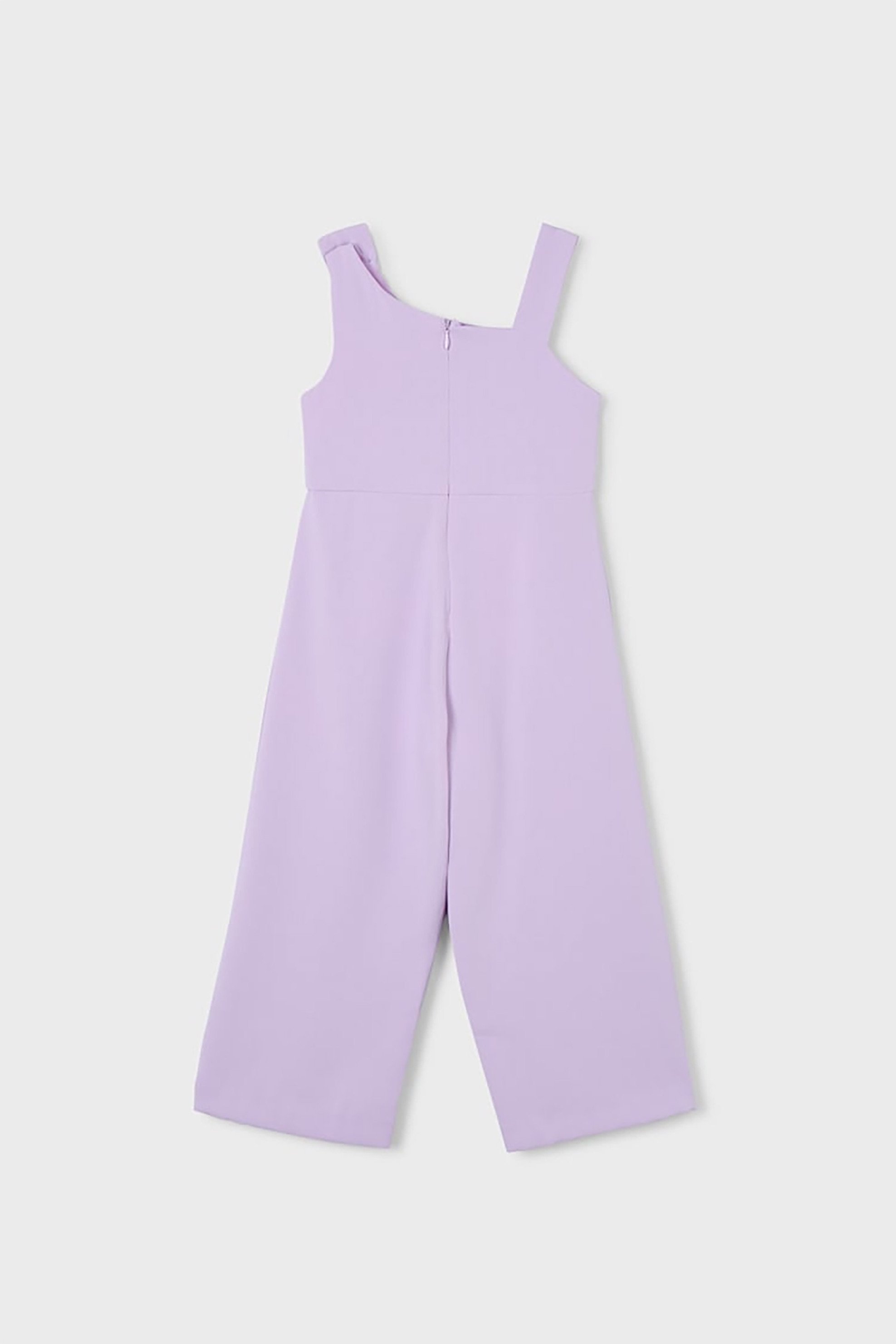 Mayoral παιδική ολόσωμη φόρμα αμάνικη με φιόγκο - 3892-S26 Μοβ φωτογραφία