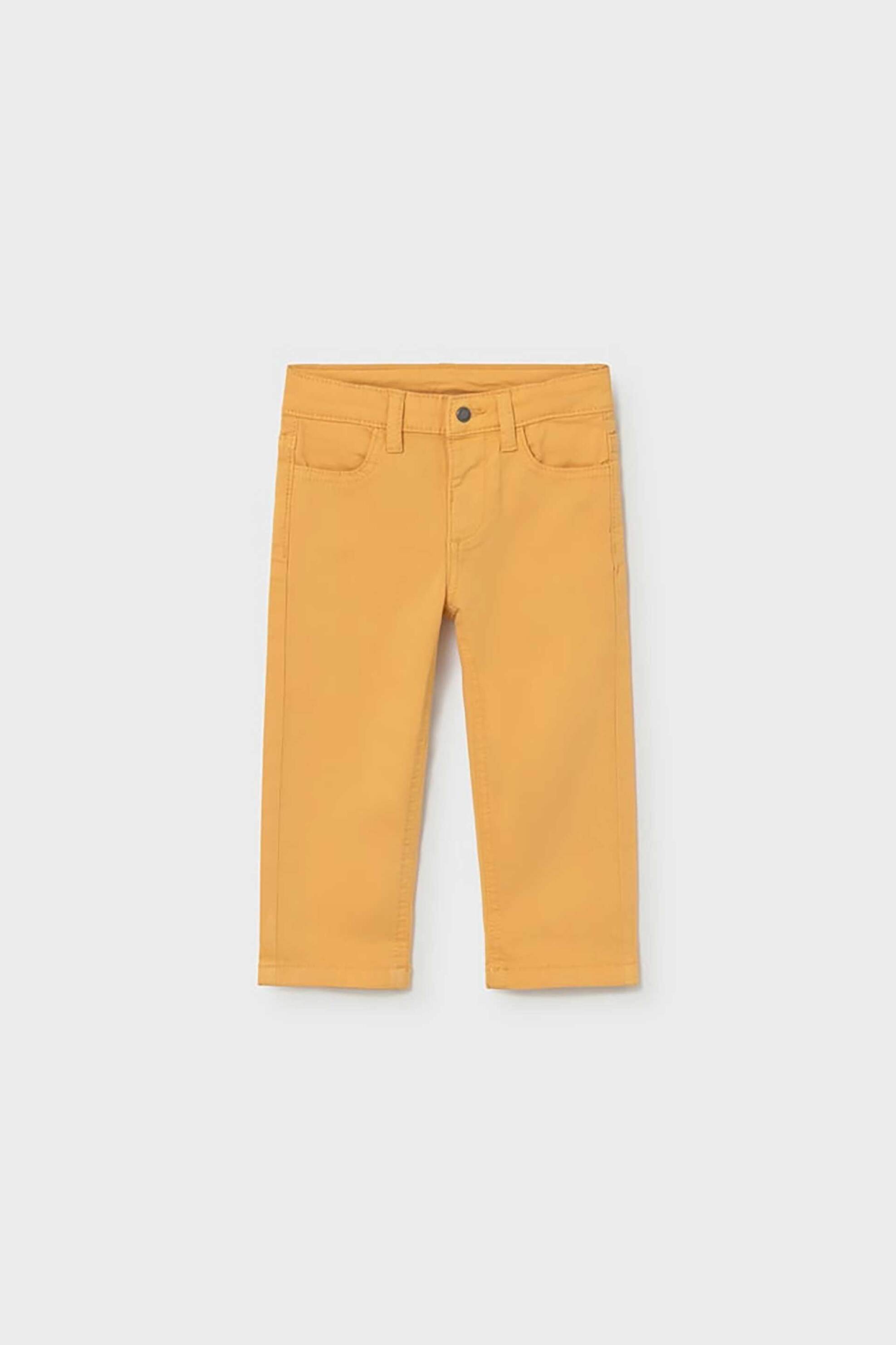 Mayoral παιδικό παντελόνι μονόχρωμο - 549-S26 Ροδακινί