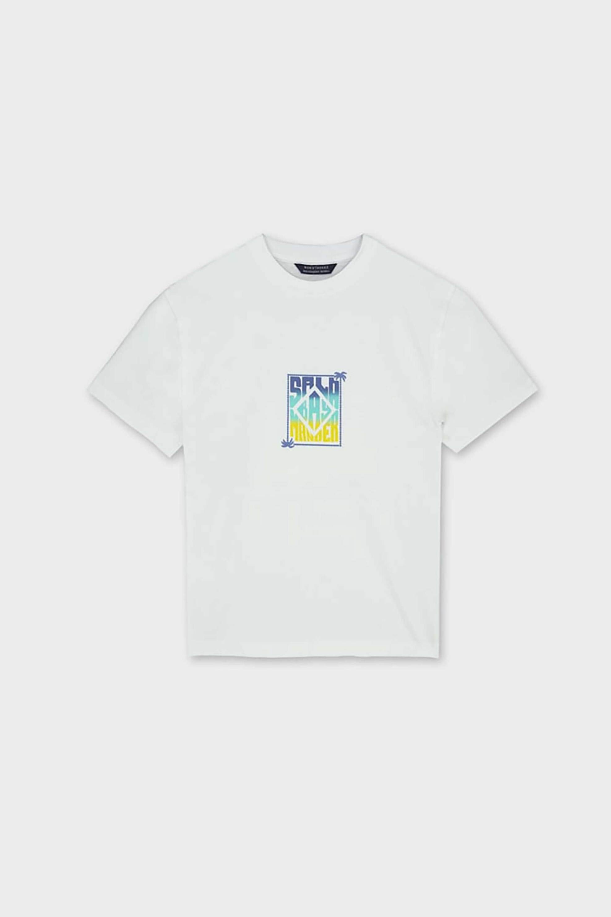 Mayoral παιδική μπλούζα με print - 6036-S26 Κρέμ