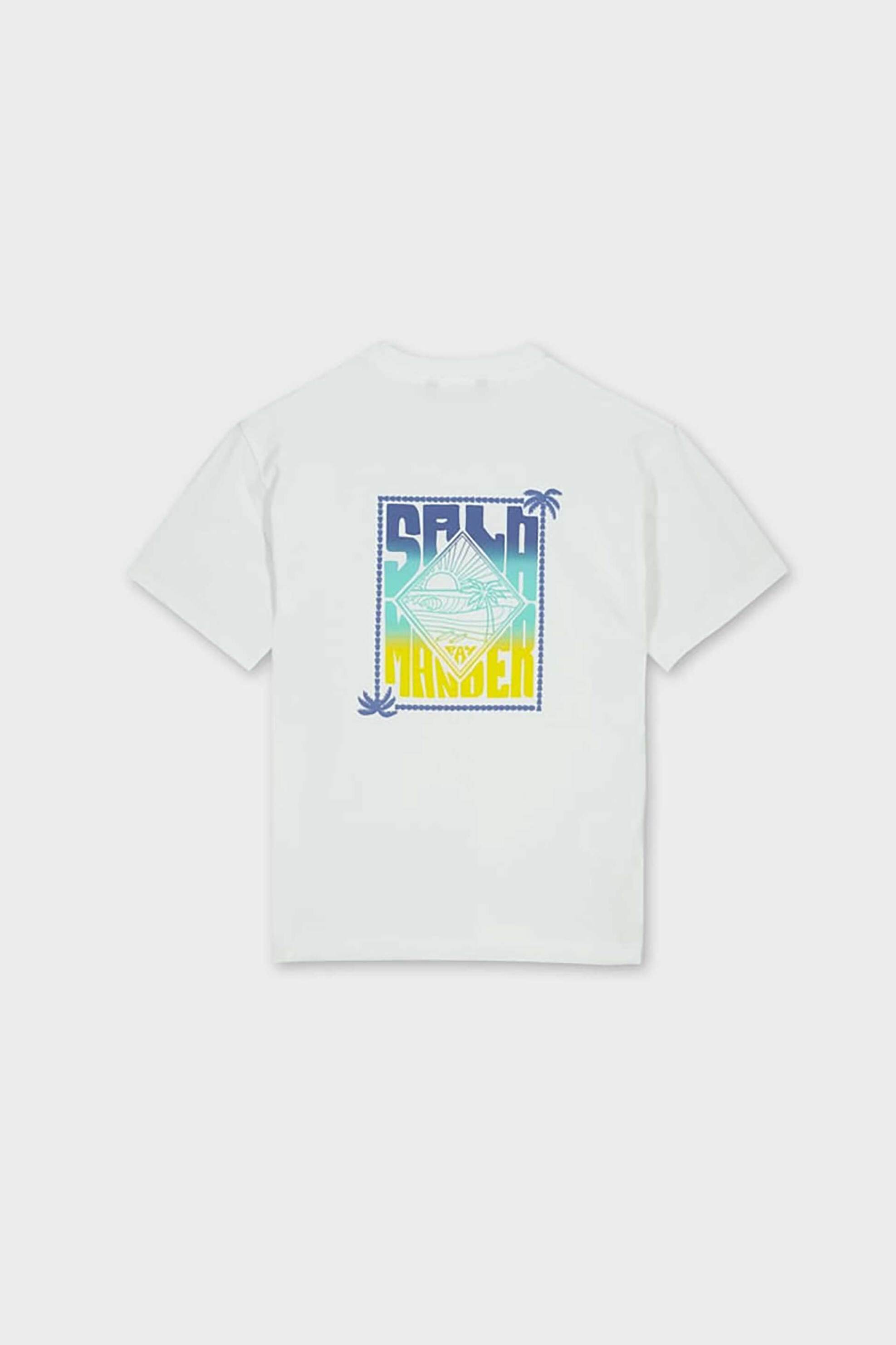 Mayoral Παιδική Μπλούζα με Print - 6036-S26 Κρέμ