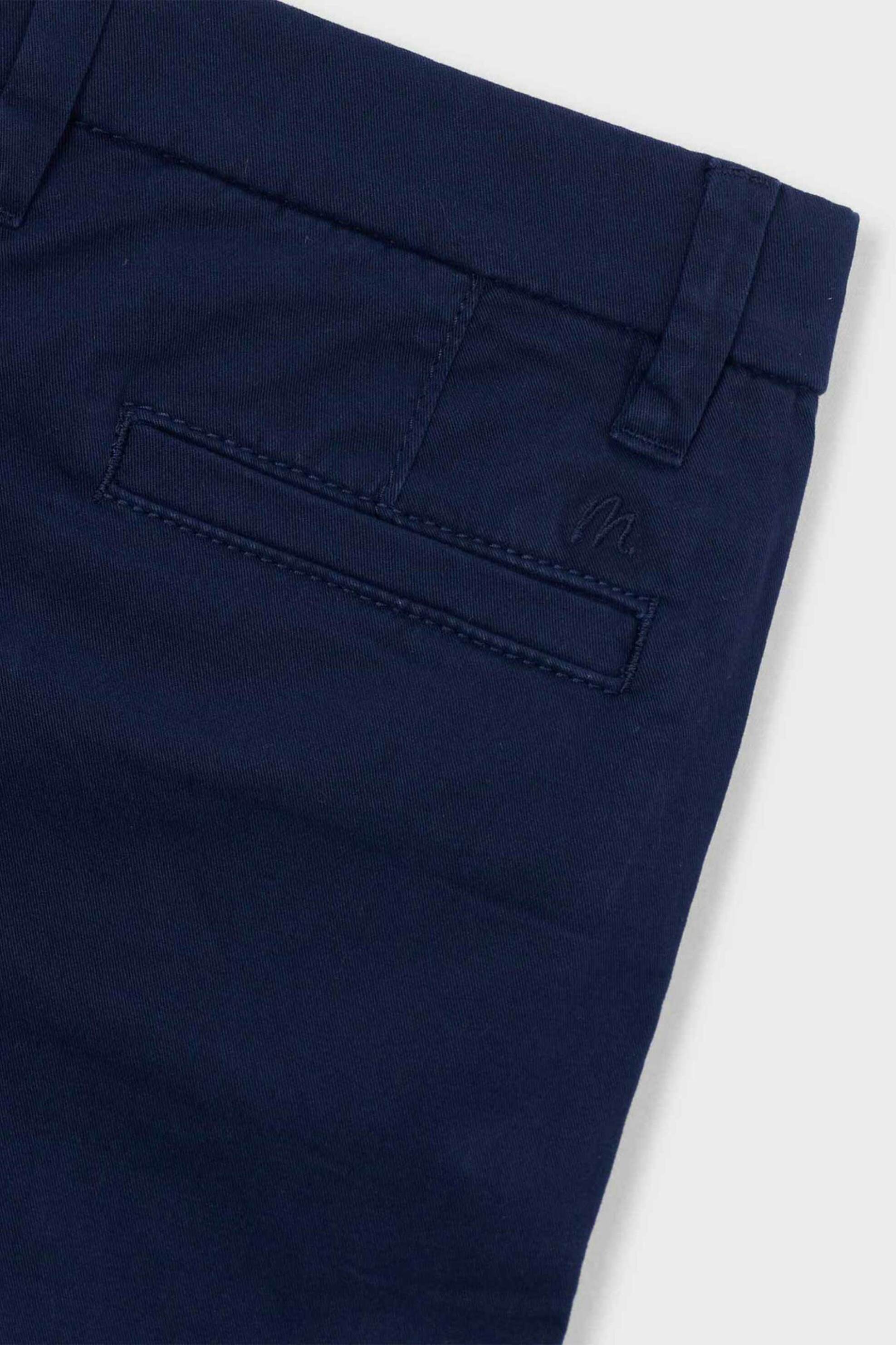 Mayoral Παιδική Βερμούδα Chino Regular Fit - 202-S26 Μπλε Σκούρο