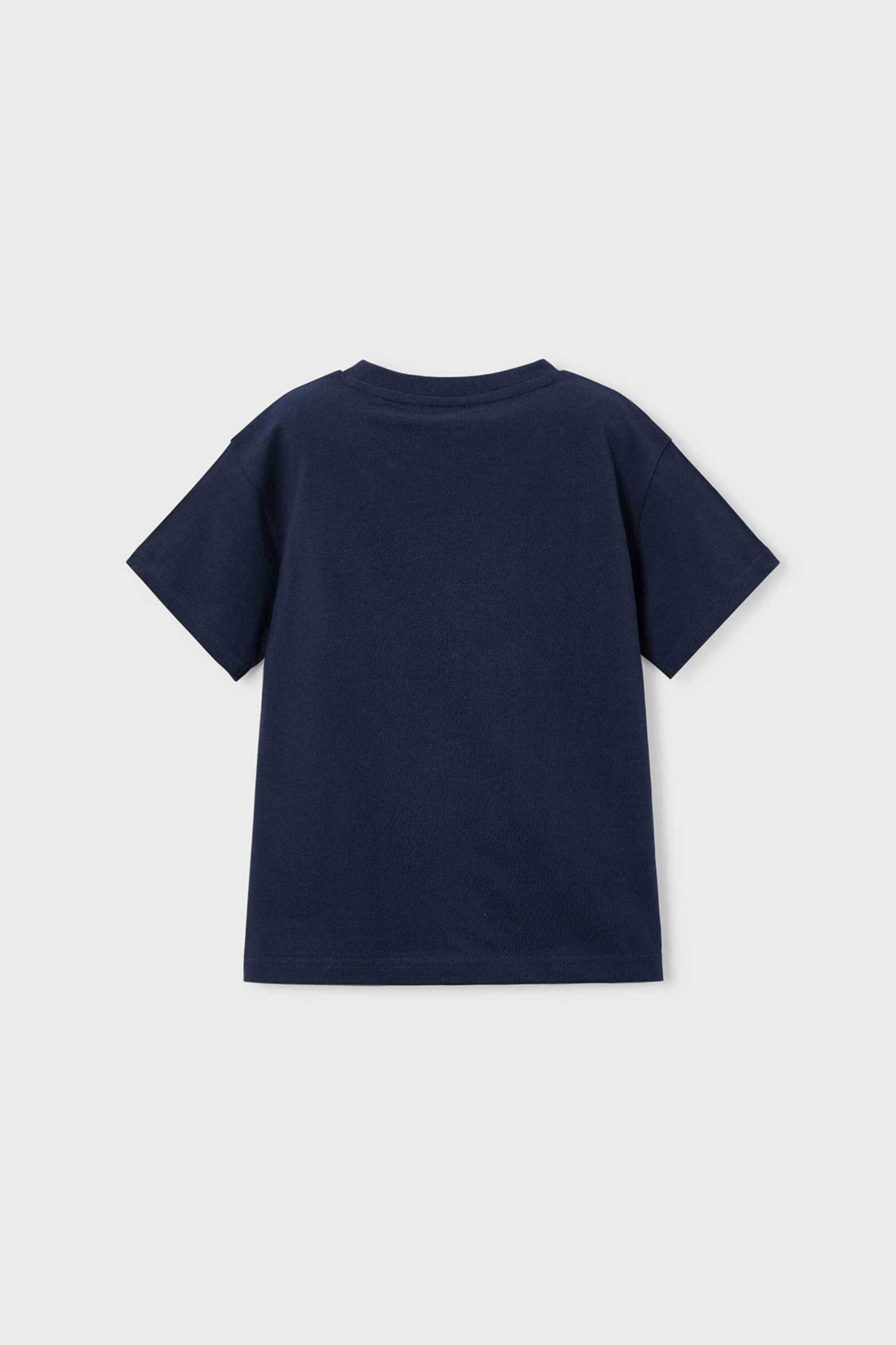 Mayoral Παιδικό T-Shirt με Print Regular Fit - 3067-S26 Μπλε Σκούρο