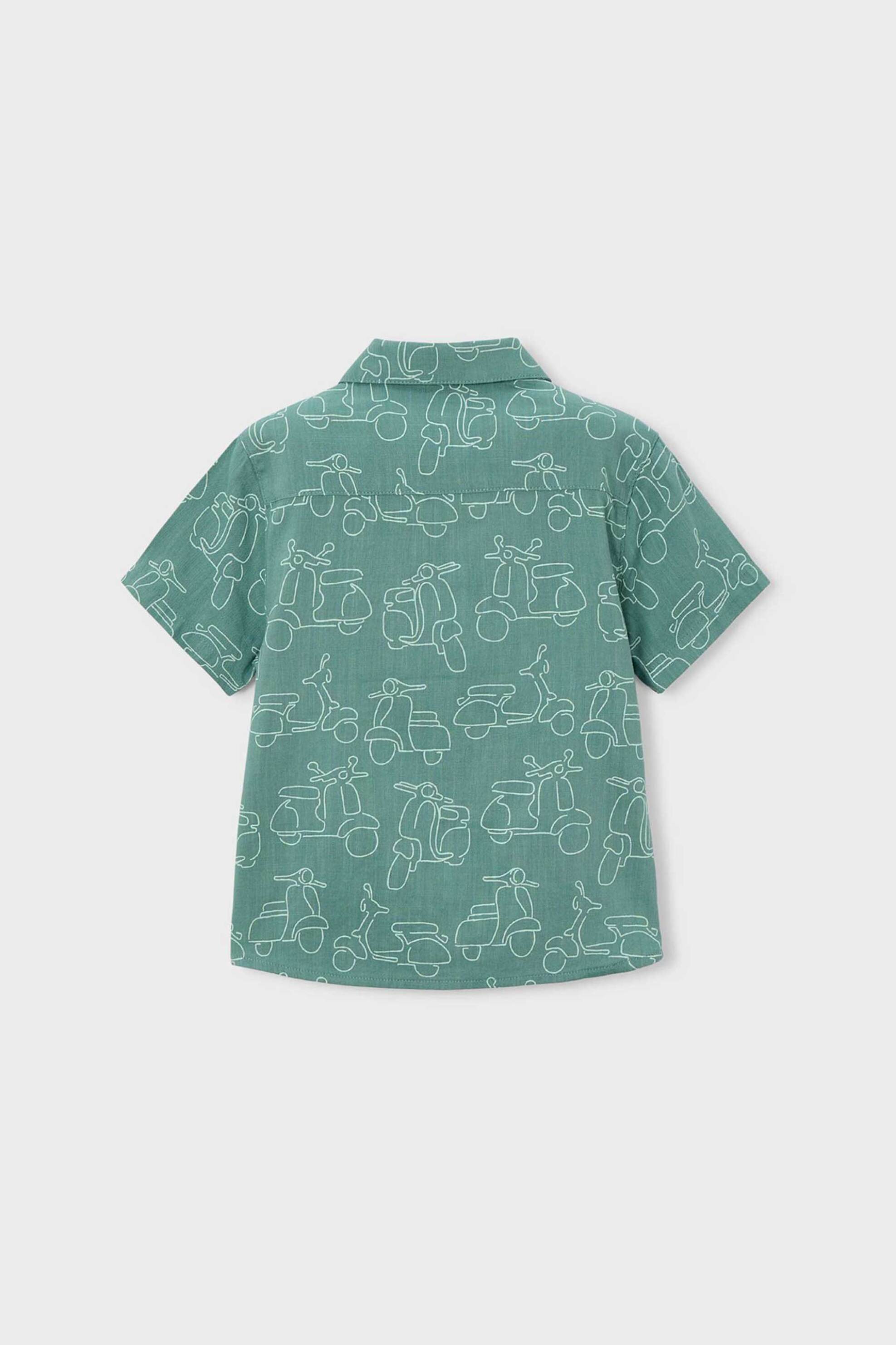 Mayoral Παιδικό Πουκάμισο με All-Over Print - 3115-S26 Πράσινο Φυστικί