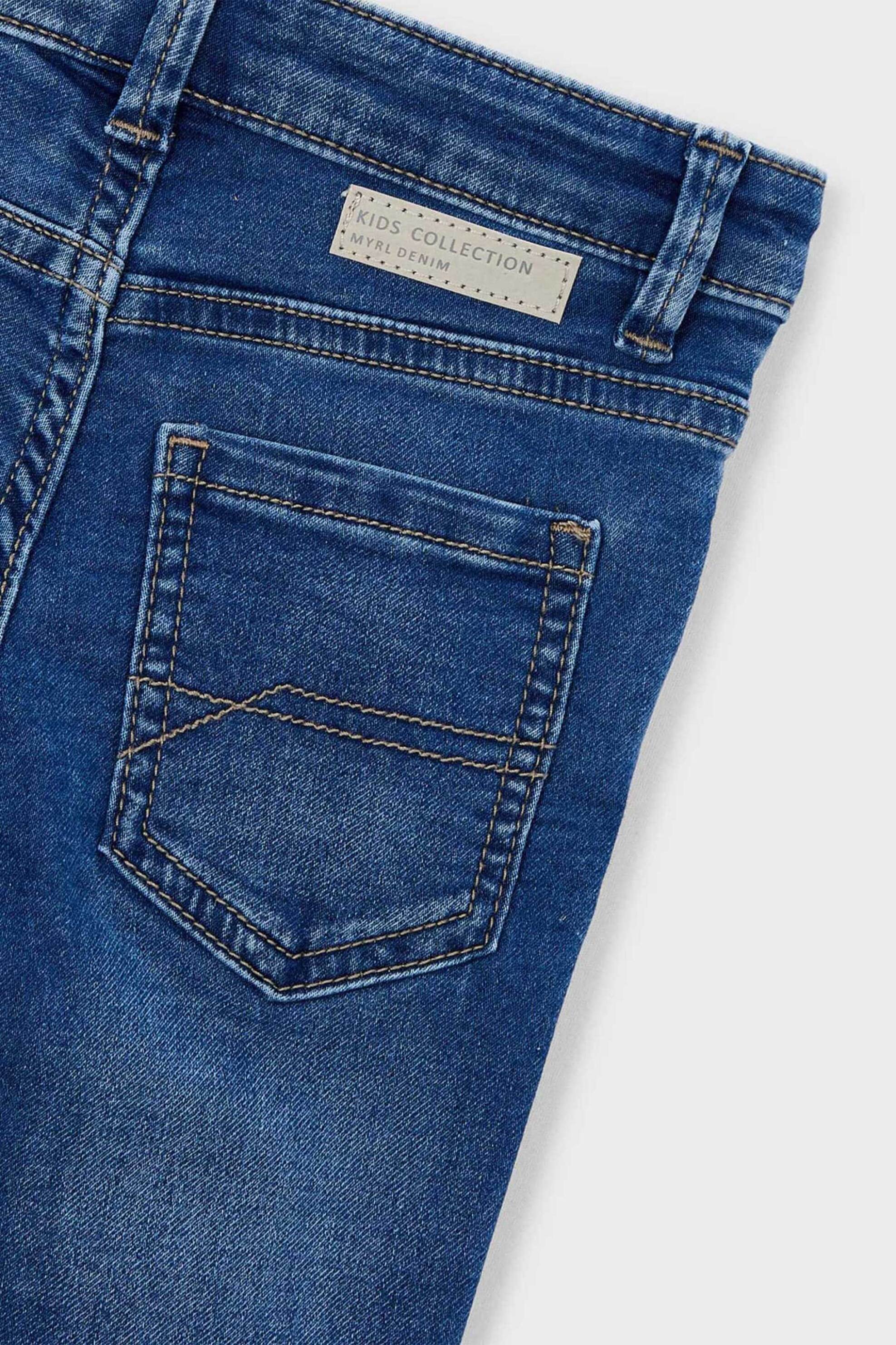 Mayoral Παιδικό Τζιν Παντελόνι Straight Fit - 3581-S26 Denim Blue