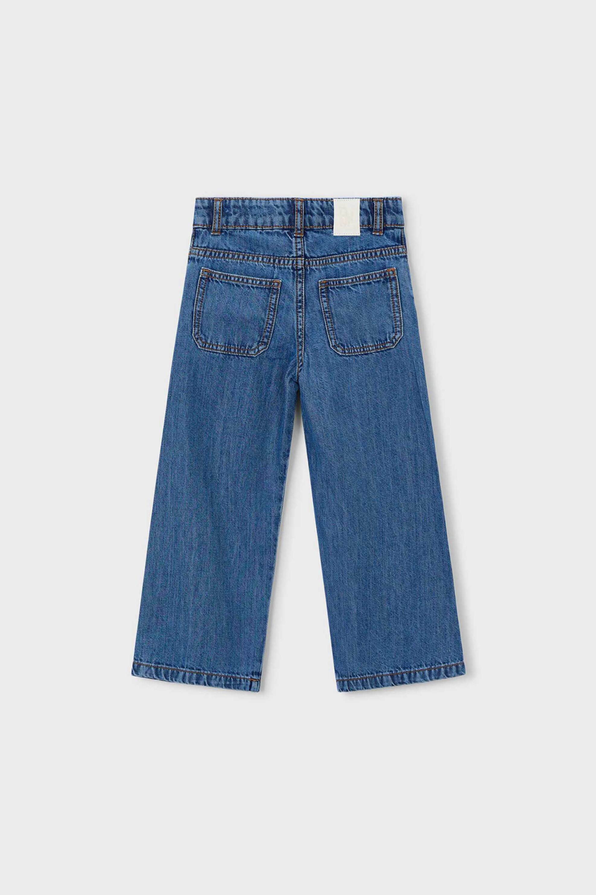 Mayoral Παιδικό Τζιν Παντελόνι Wide Leg - 3590-S26 Denim Blue Σκούρο