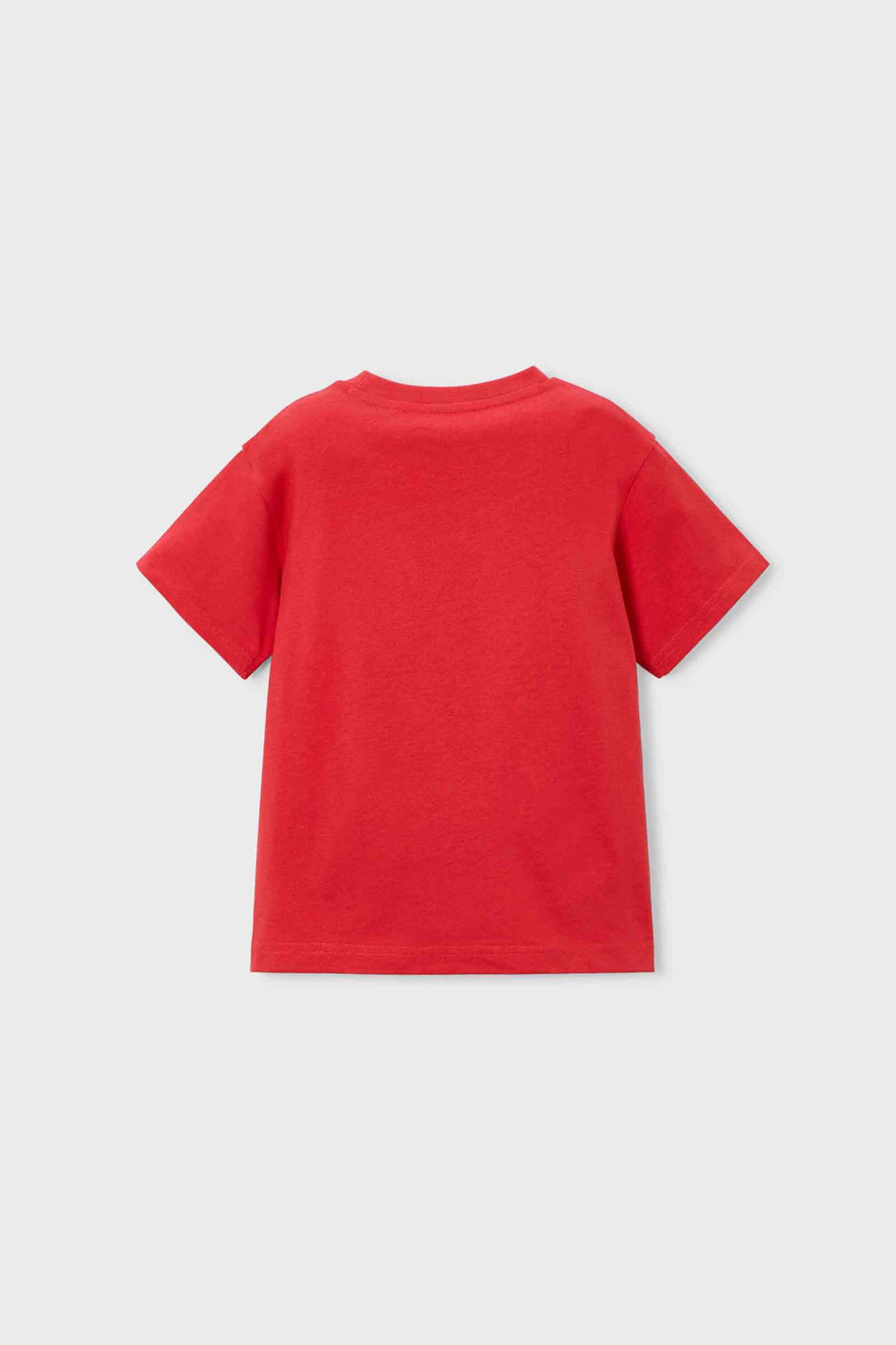 Mayoral Παιδικό T-Shirt με Print Regular Fit - 3066-S26 Κόκκινο