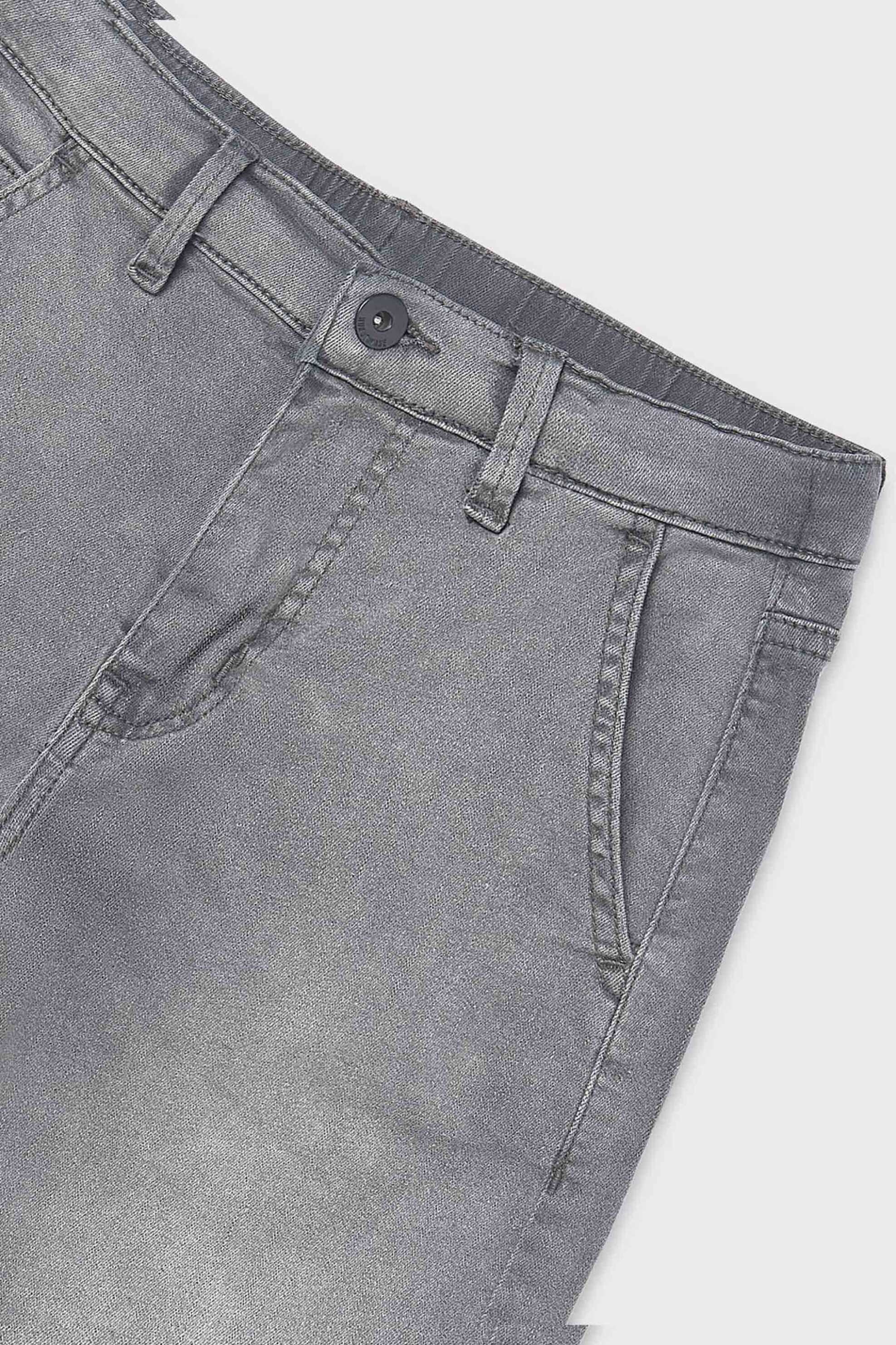 Mayoral Παιδική Βερμούδα Denim Regular Fit - 6220-S26 Ανθρακί
