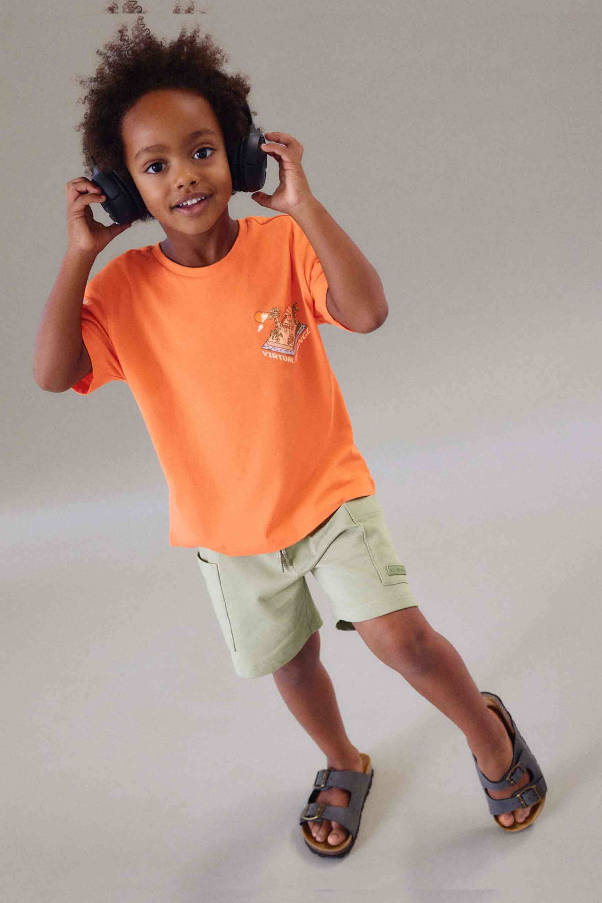 Mayoral παιδική βερμούδα με ελαστική μέση μονόχρωμη - 3211-S26 Πράσινο