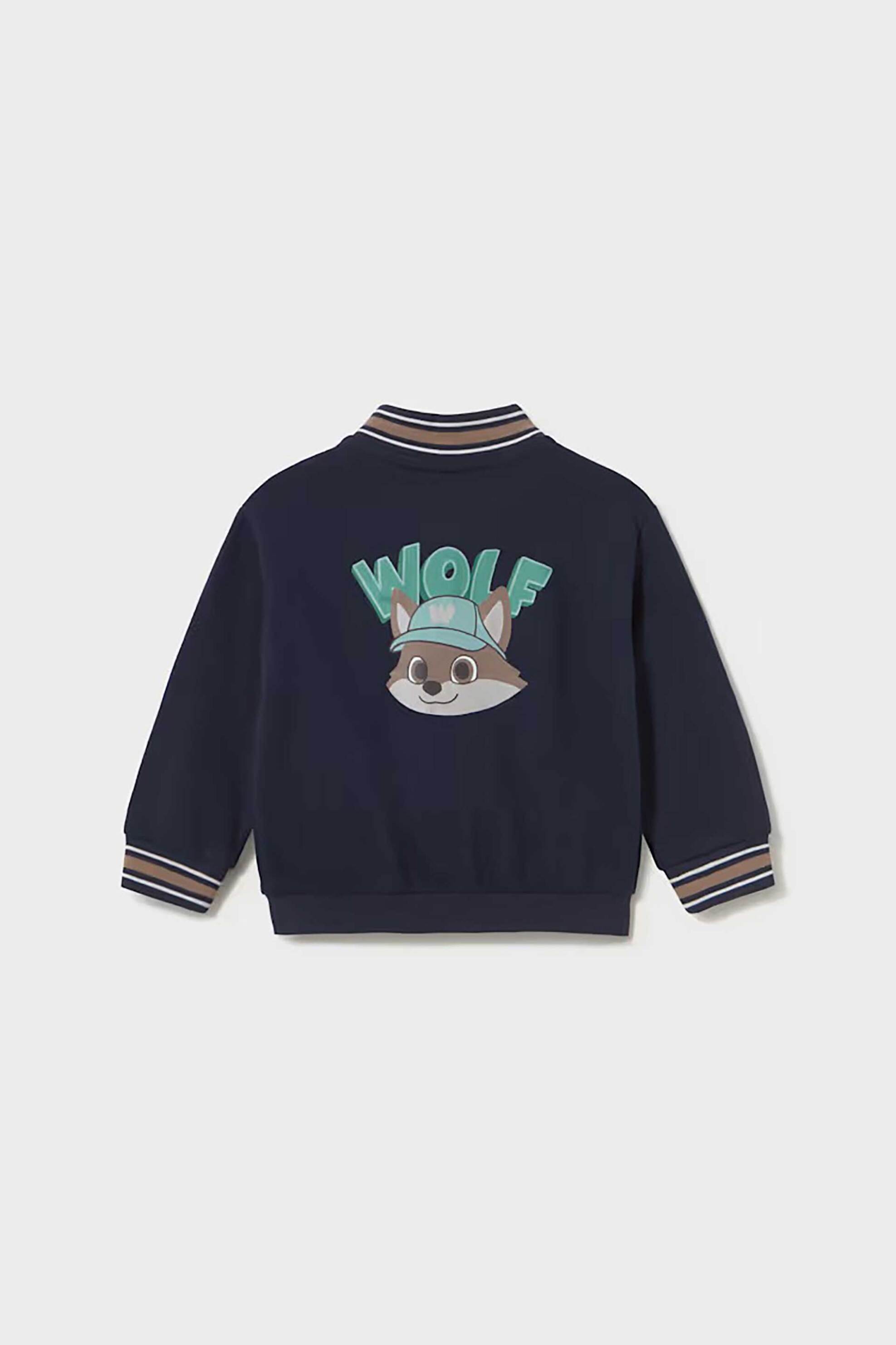 Mayoral Παιδικό Bomber Jacket - 2427-W27 Μπλε