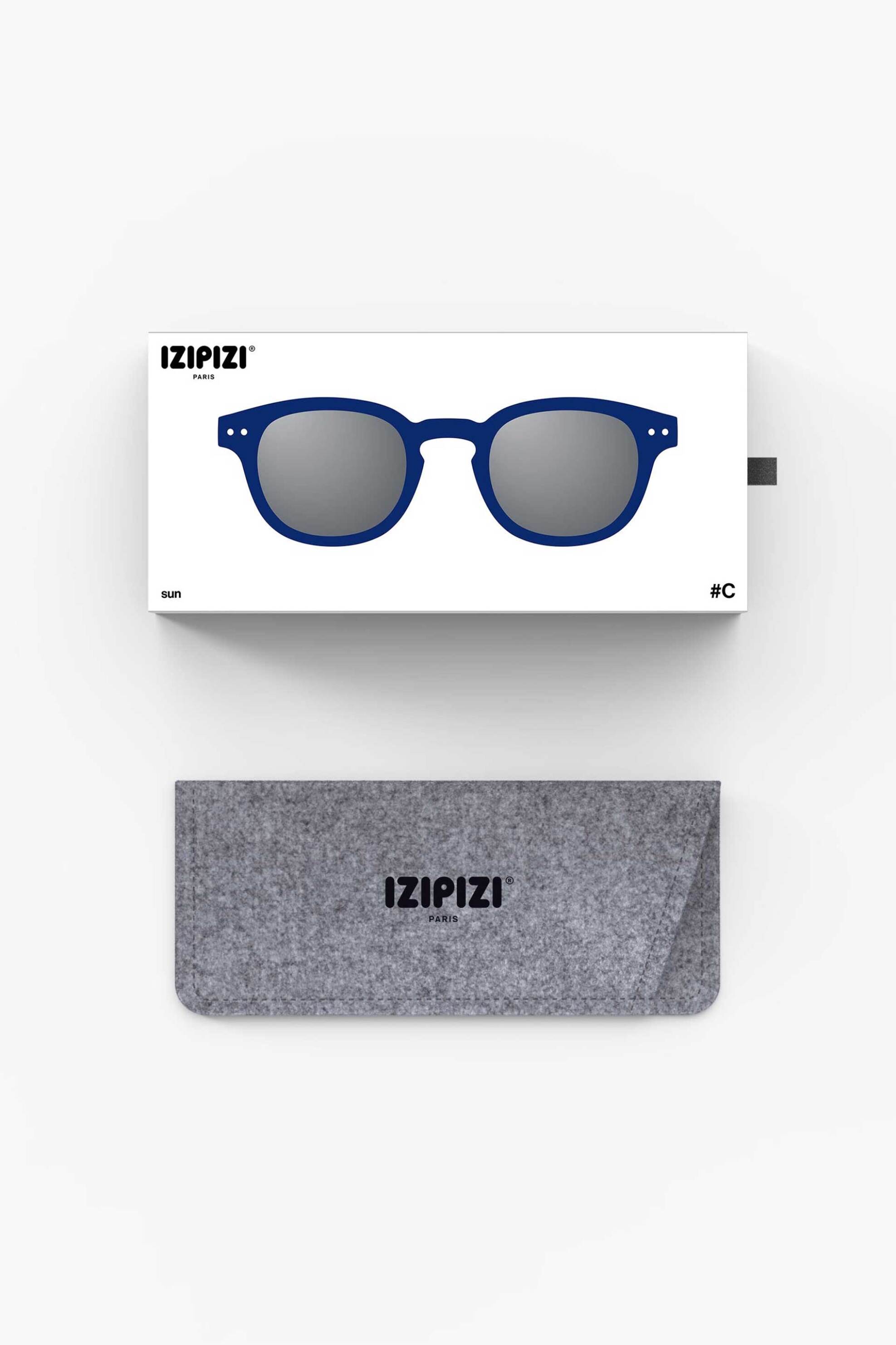 Izipizi unisex γυαλιά ηλίου "#C" - 1 SHS C SUN Μπλε Marine