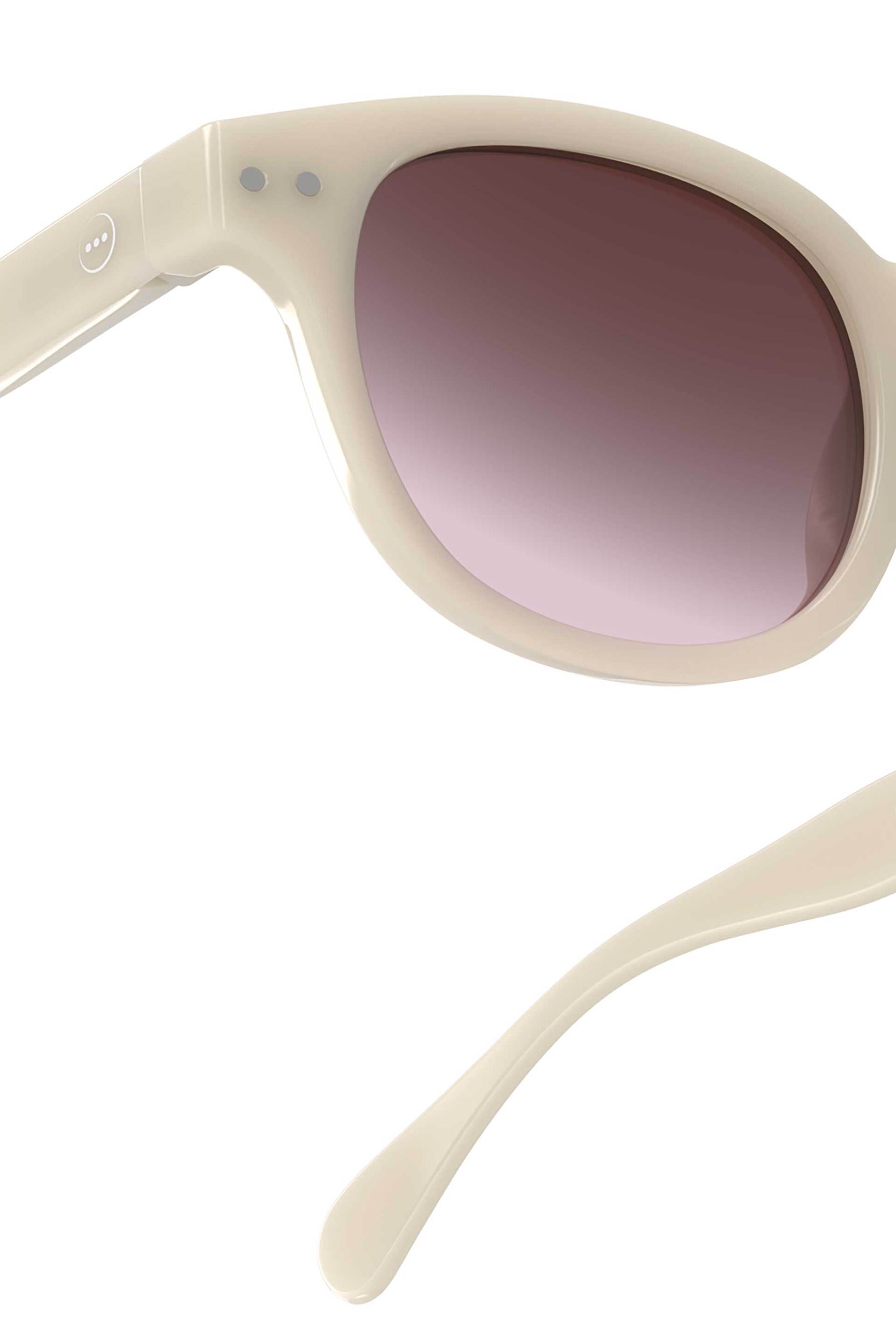 Izipizi unisex γυαλιά ηλίου "#C" - 1 SHS C SUN Κρέμ φωτογραφία