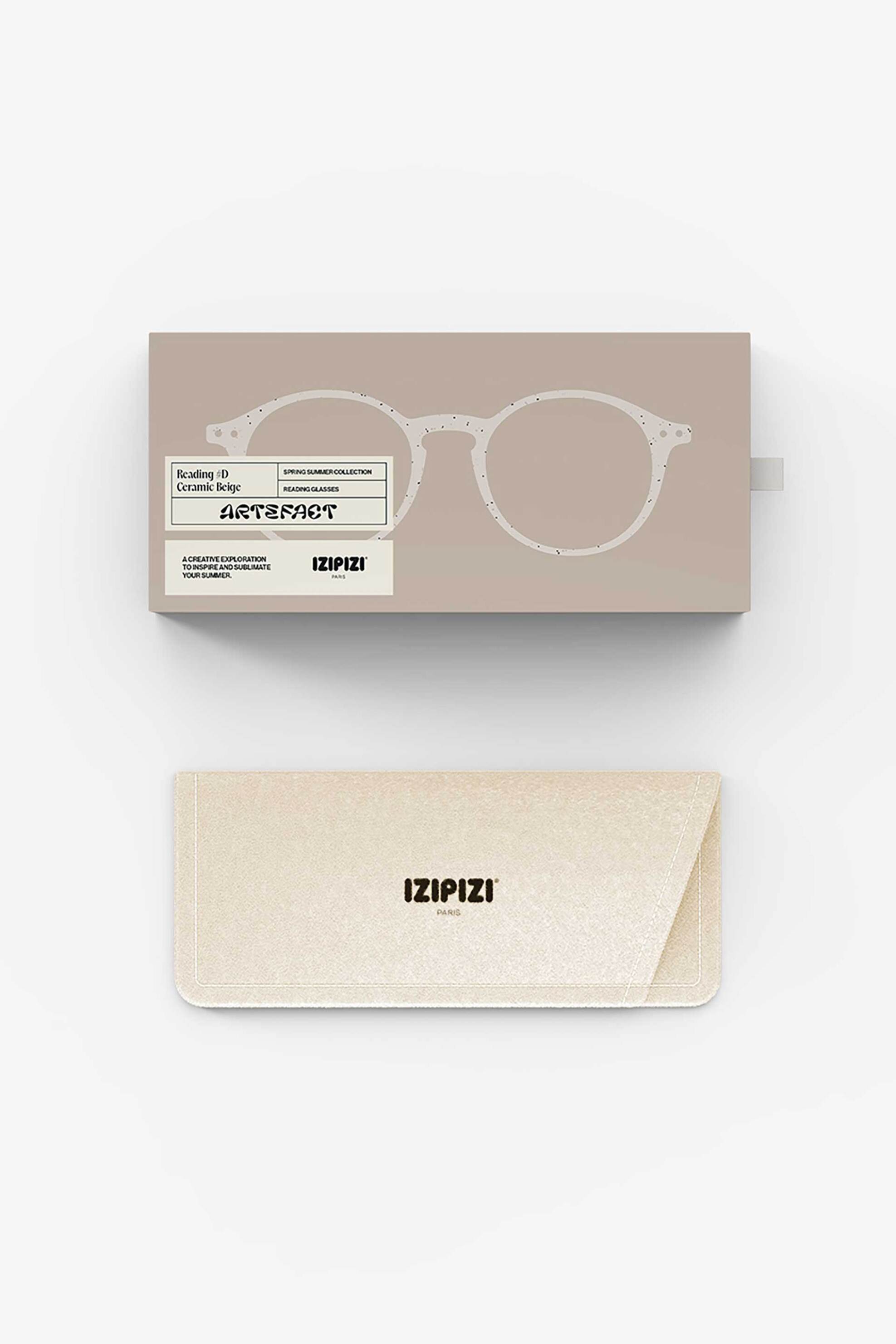 Izipizi Unisex Γυαλιά Πρεσβυωπίας Artefact Collection #D - 1 Izf D Art Εκρού