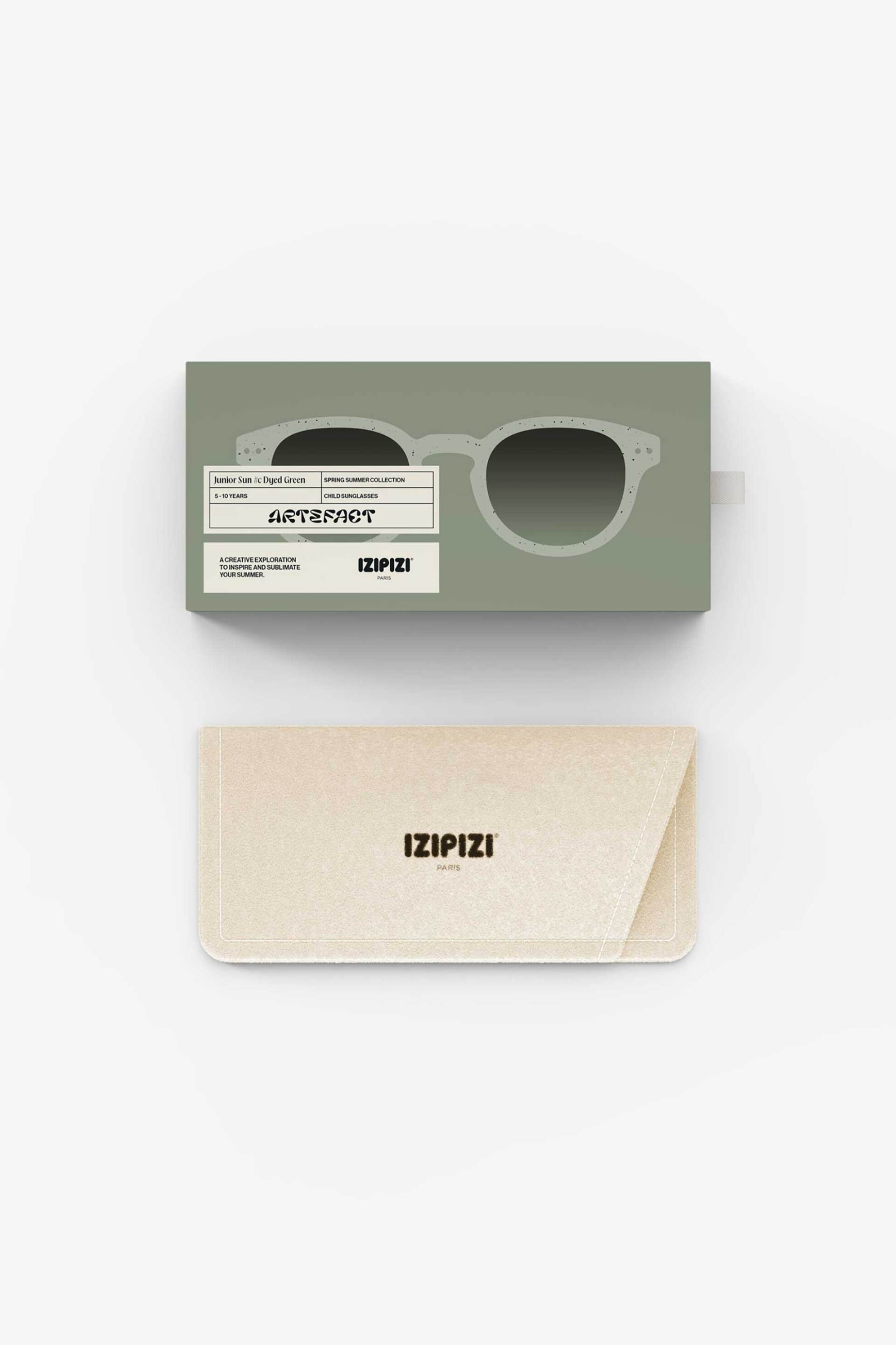 Izipizi Παιδικά Γυαλιά Ηλίου Artefact Collection #C (5 - 10 Ετών) 1 Izs Cj Art Βεραμάν