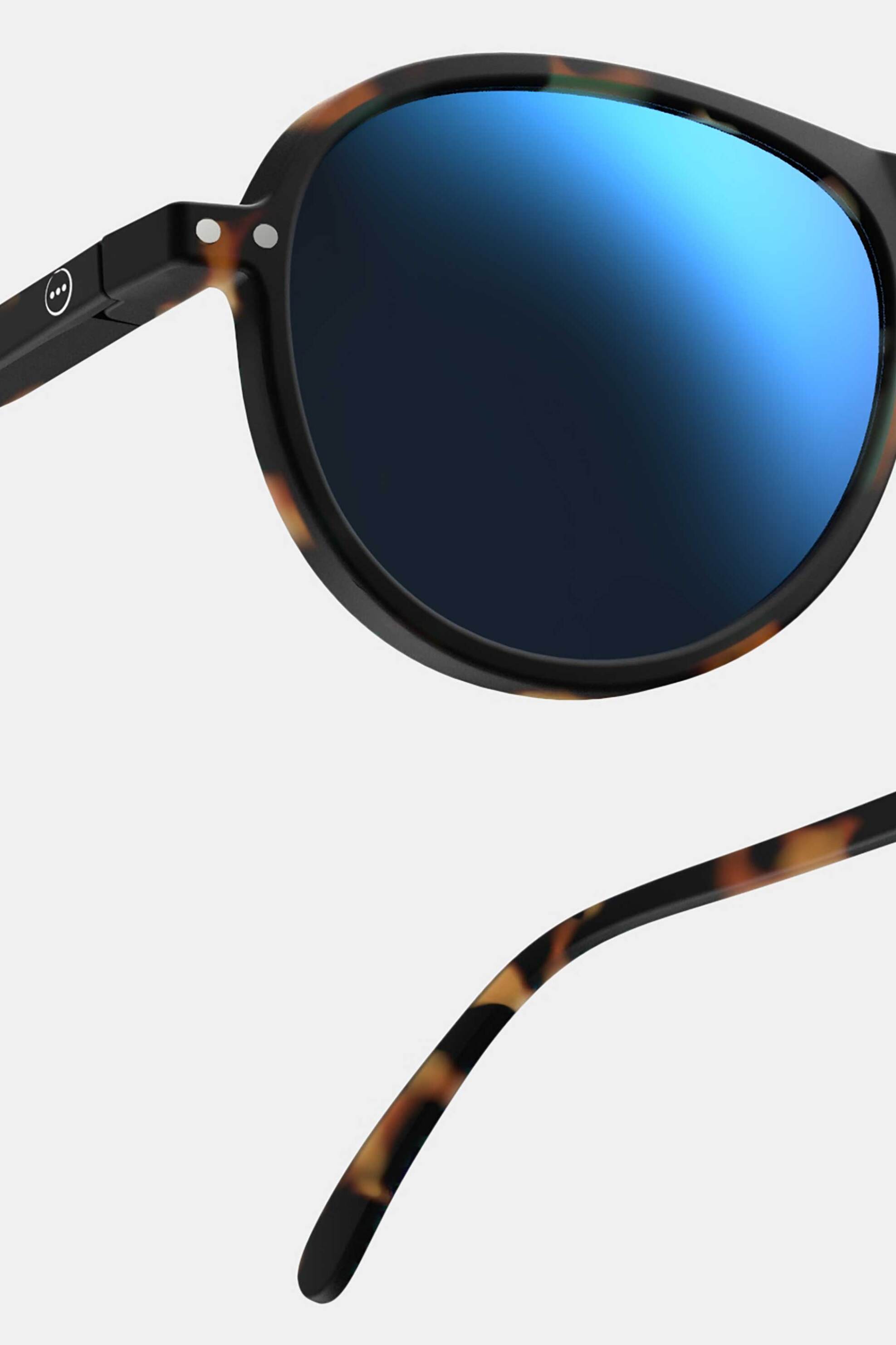 Izipizi unisex γυαλιά ηλίου "#I Mirror" - 1 SHS I SUN Καφέ φωτογραφία