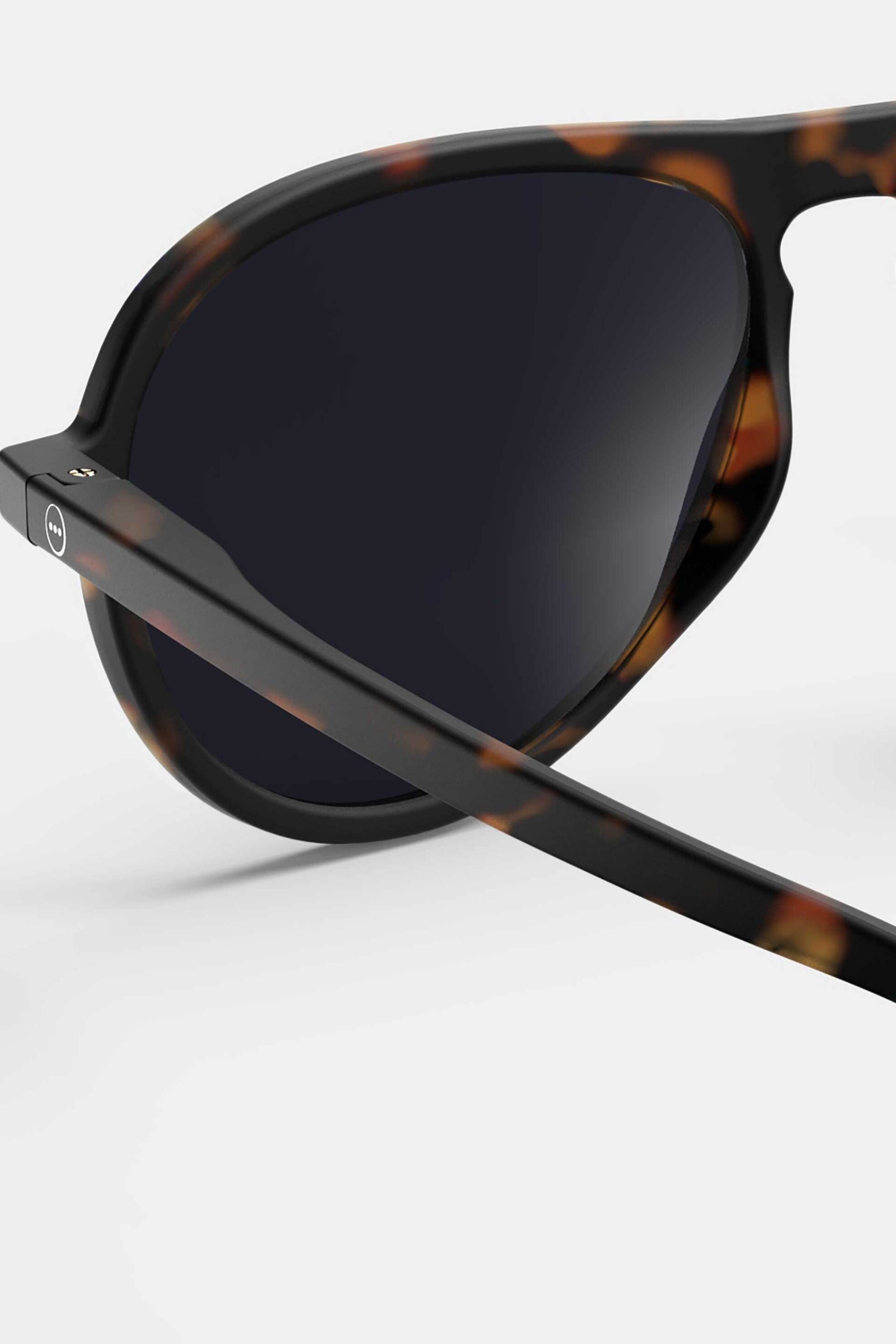 Izipizi unisex γυαλιά ηλίου "#I Mirror" - 1 SHS I SUN Καφέ φωτογραφία