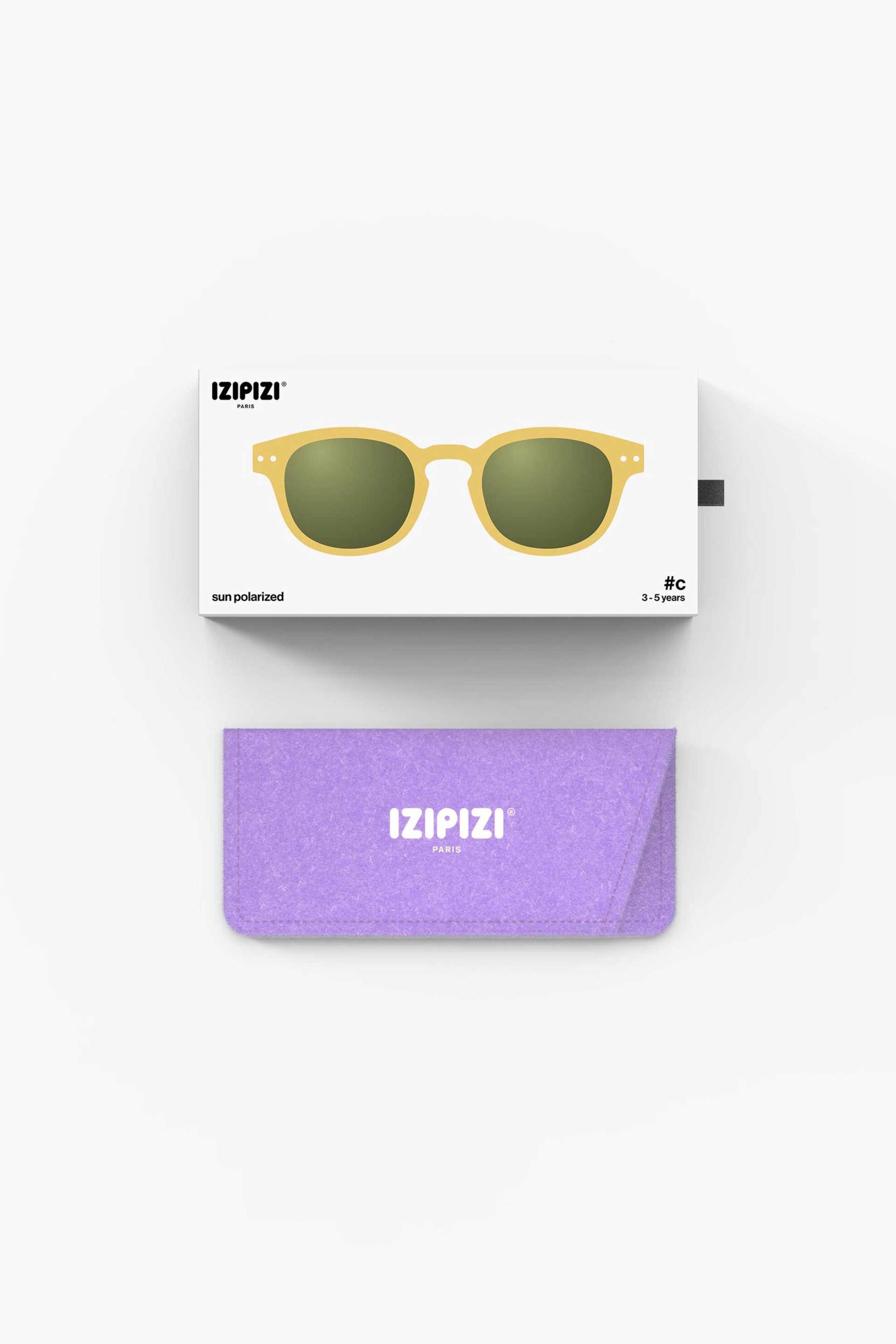 Izipizi παιδικά γυαλιά ηλίου "#D Yellow Honey Polarized" (7 - 11 ετών) - 1 IZ JUNIOR C 7-11 Κίτρινο φωτογραφία