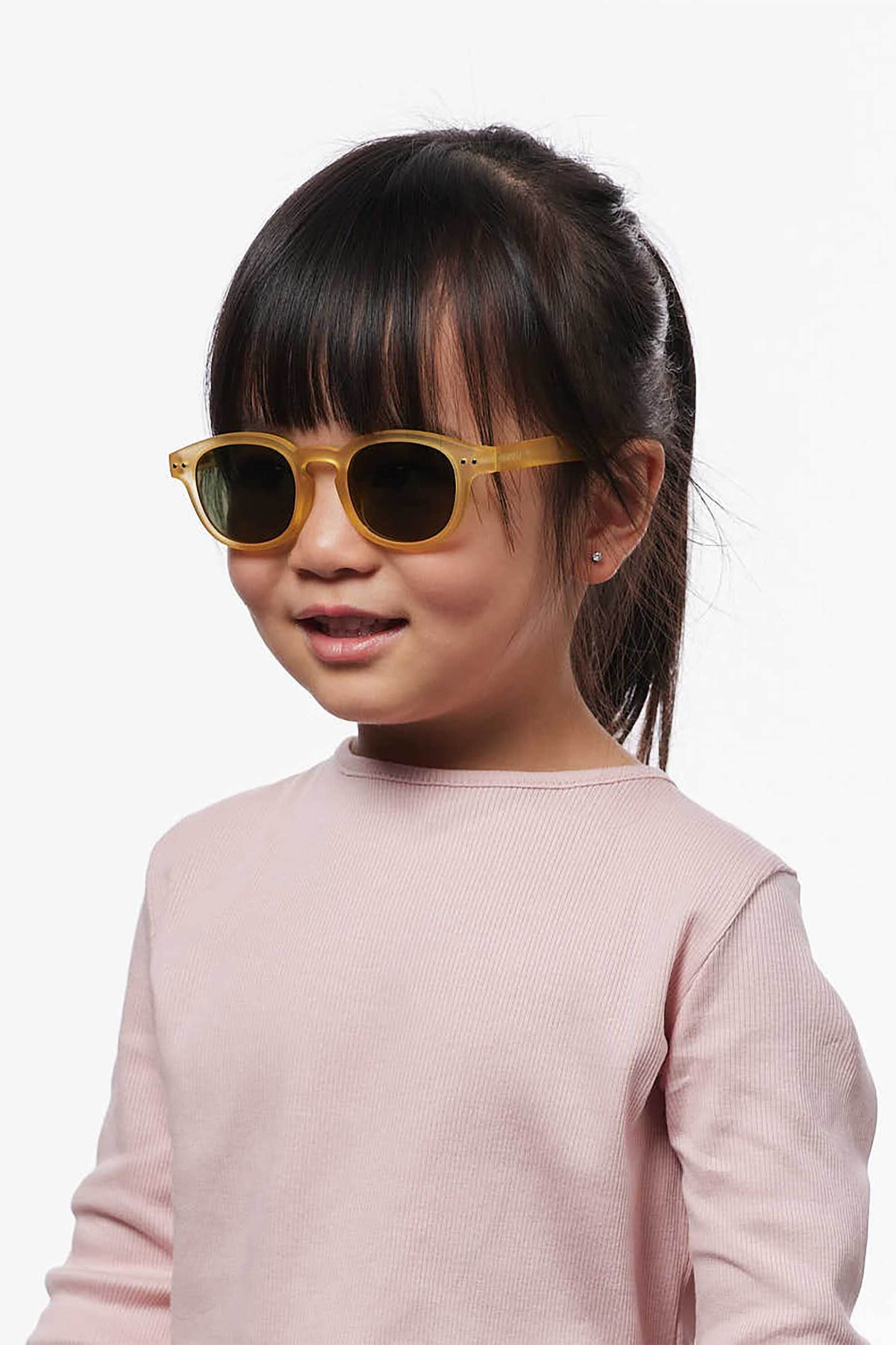 Izipizi παιδικά γυαλιά ηλίου "#D Yellow Honey Polarized" (7 - 11 ετών) - 1 IZ JUNIOR C 7-11 Κίτρινο φωτογραφία