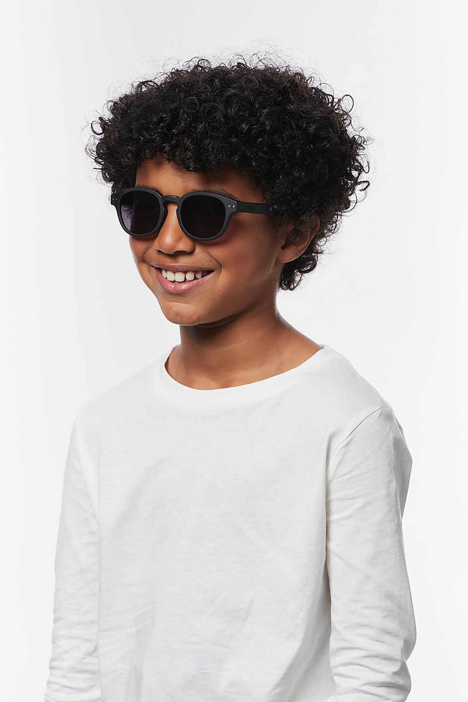 Izipizi παιδικά γυαλιά ηλίου "#D Yellow Honey Polarized" (7 - 11 ετών) - 1 IZ JUNIOR C 7-11 Μαύρο φωτογραφία
