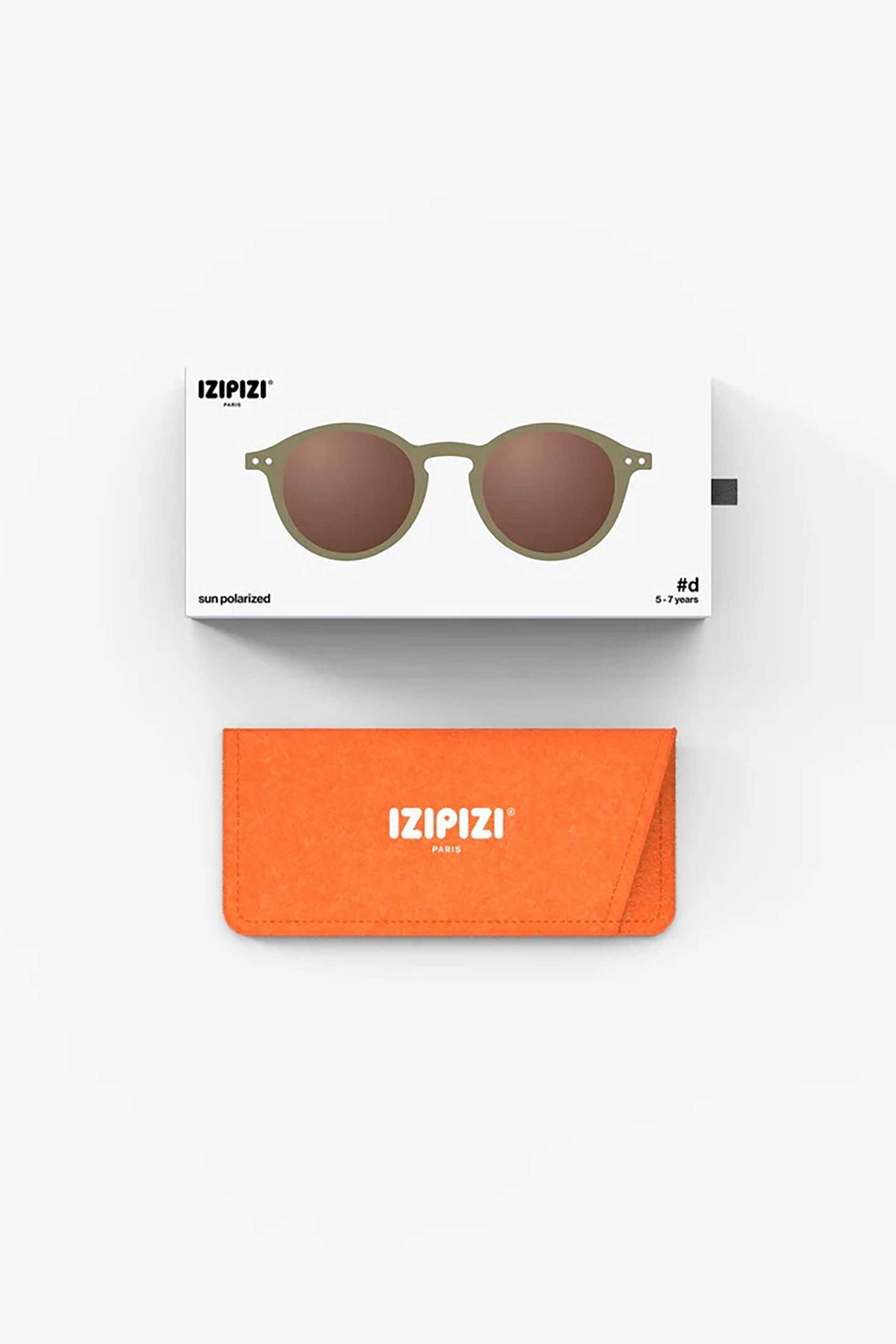 Izipizi παιδικά γυαλιά ηλίου "#D" (5 -7 ετών) - 1 IZ KIDS 5-7 D SUN Λαδί φωτογραφία
