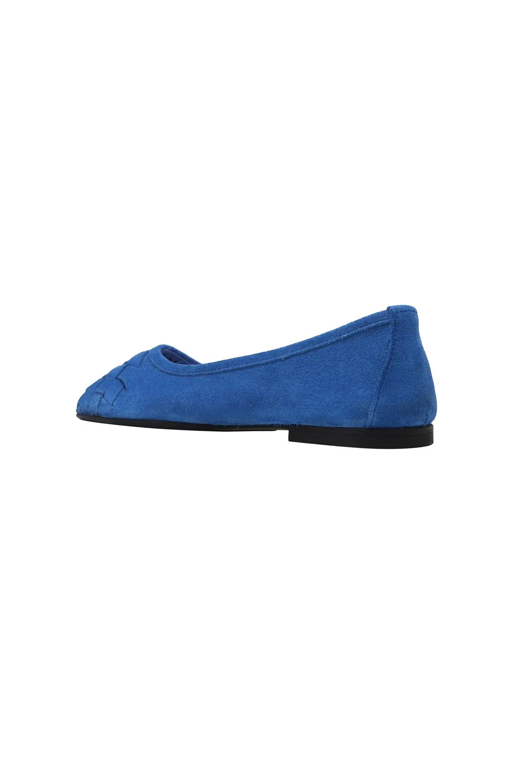 HARALAS Haralas γυναικείες suede μπαλαρίνες - 2764 Μπλε - 3