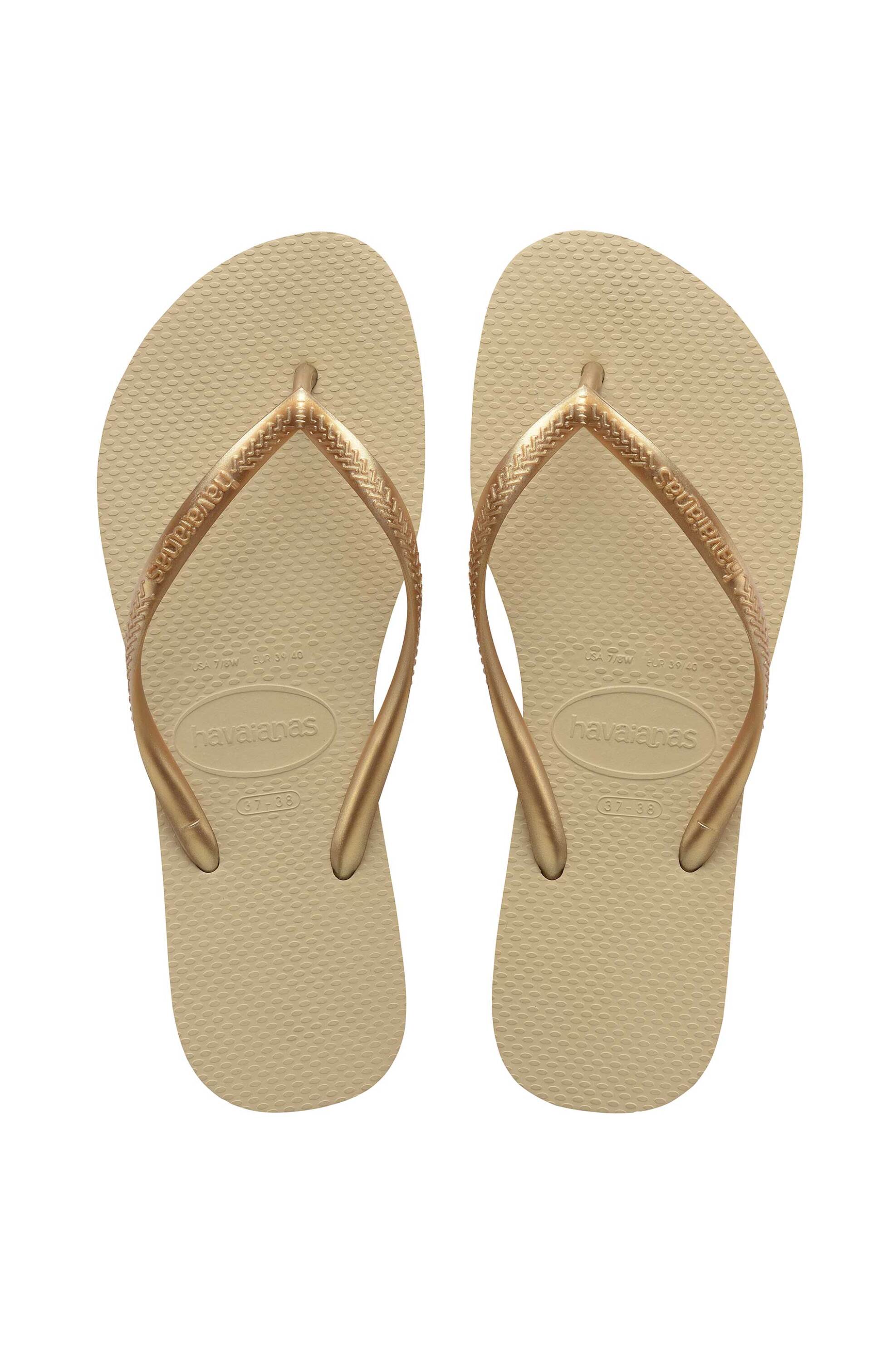 Havaianas γυναικείες σαγιονάρες ''Slim'' - 4000030 Μπεζ