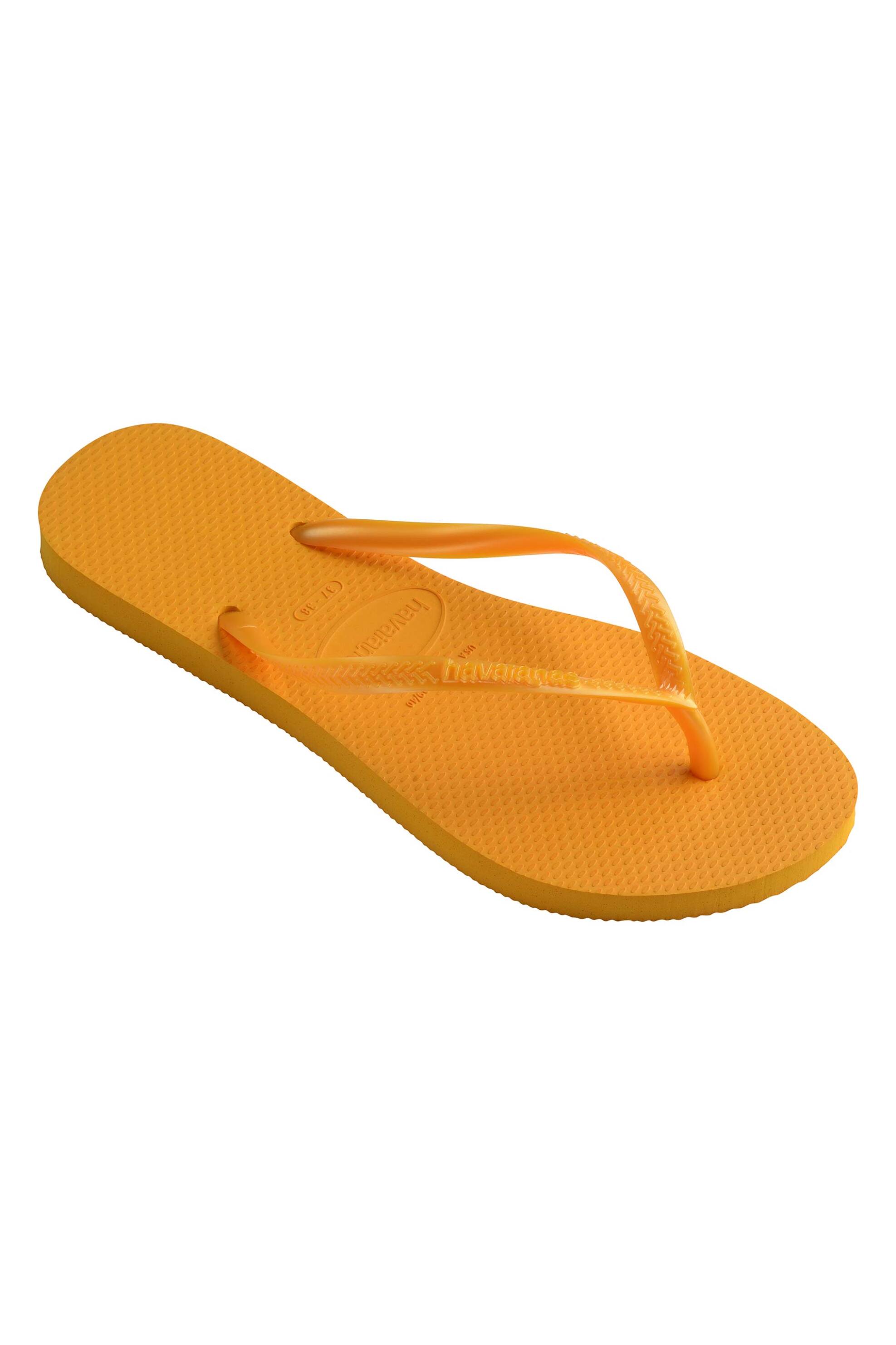Havaianas Γυναικείες Σαγιονάρες Slim&Apos - 4000030 Πορτοκαλί